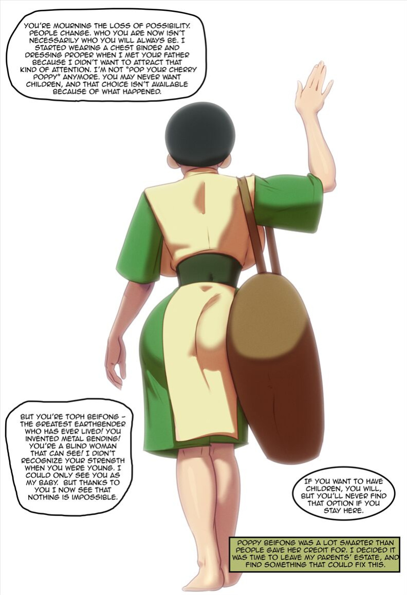 [Morganagod] Toph Heavy (Avatar TLA)