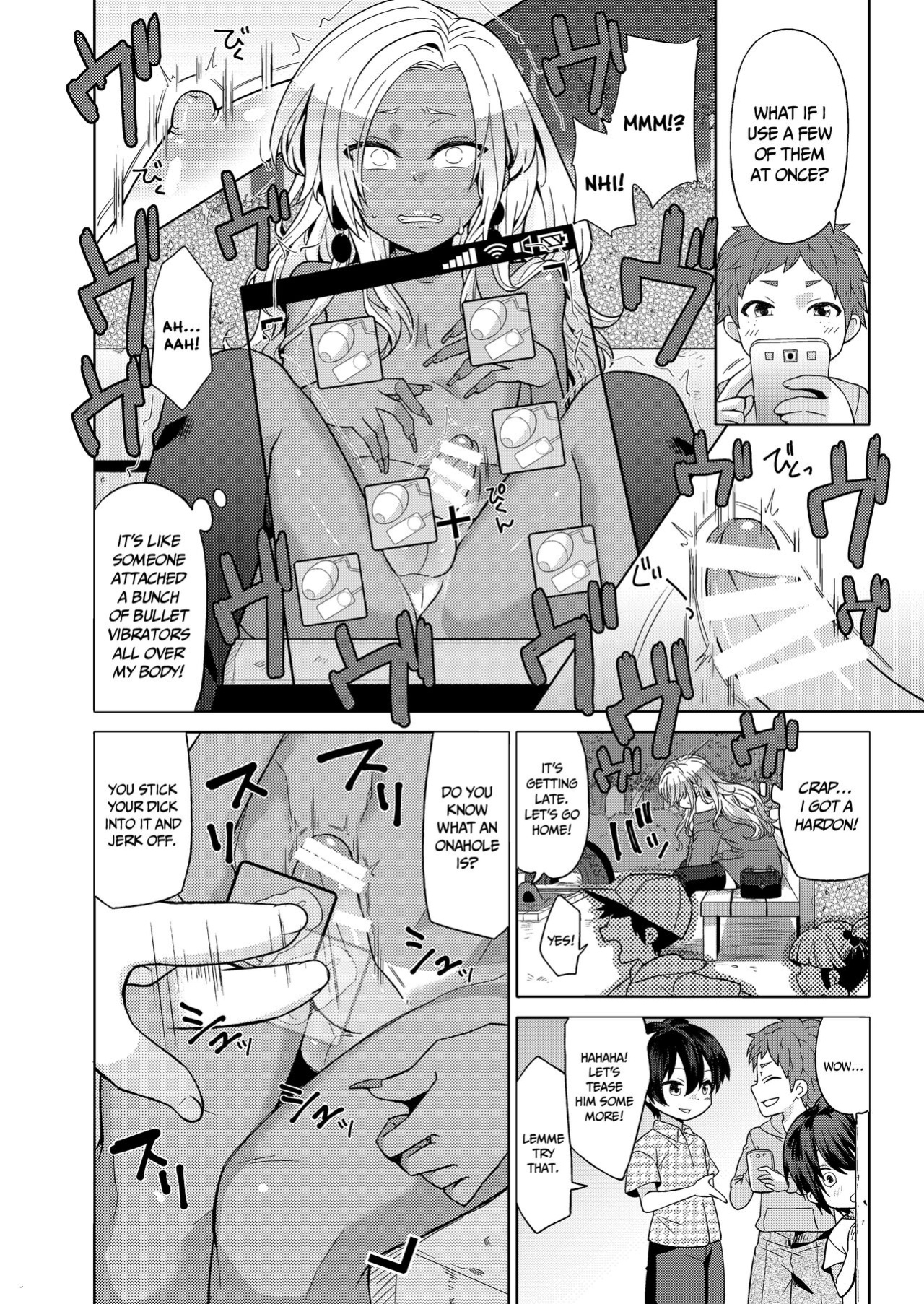 [Nanaten Manten (knsk)] I Tried To Play Naughty Pranks On a Gal Crossdresser Using an App 2