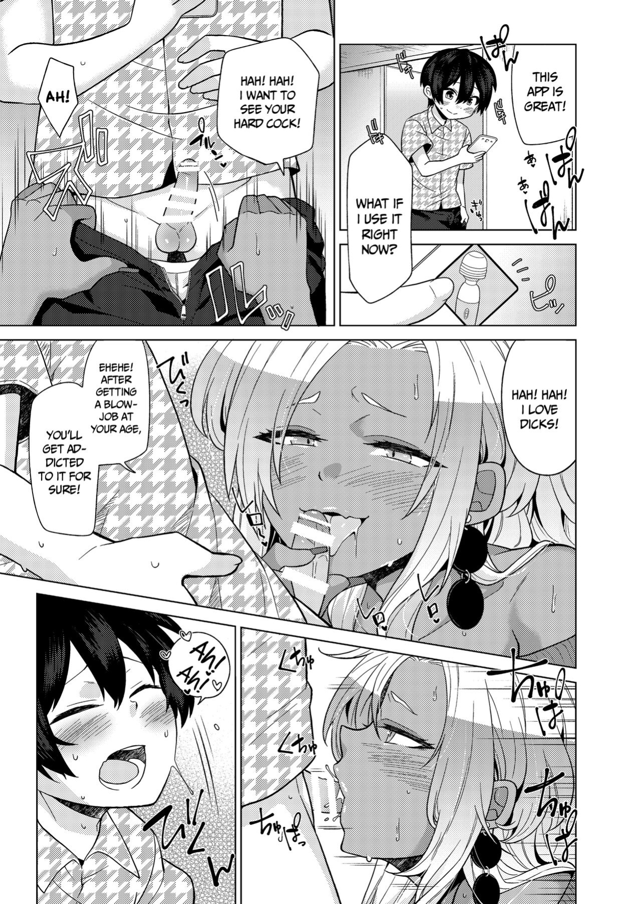 [Nanaten Manten (knsk)] I Tried To Play Naughty Pranks On a Gal Crossdresser Using an App 2
