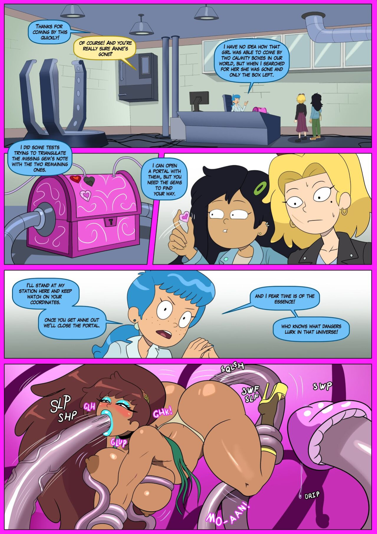(Annon) Amorphibia+amphibia bimbos (complete)