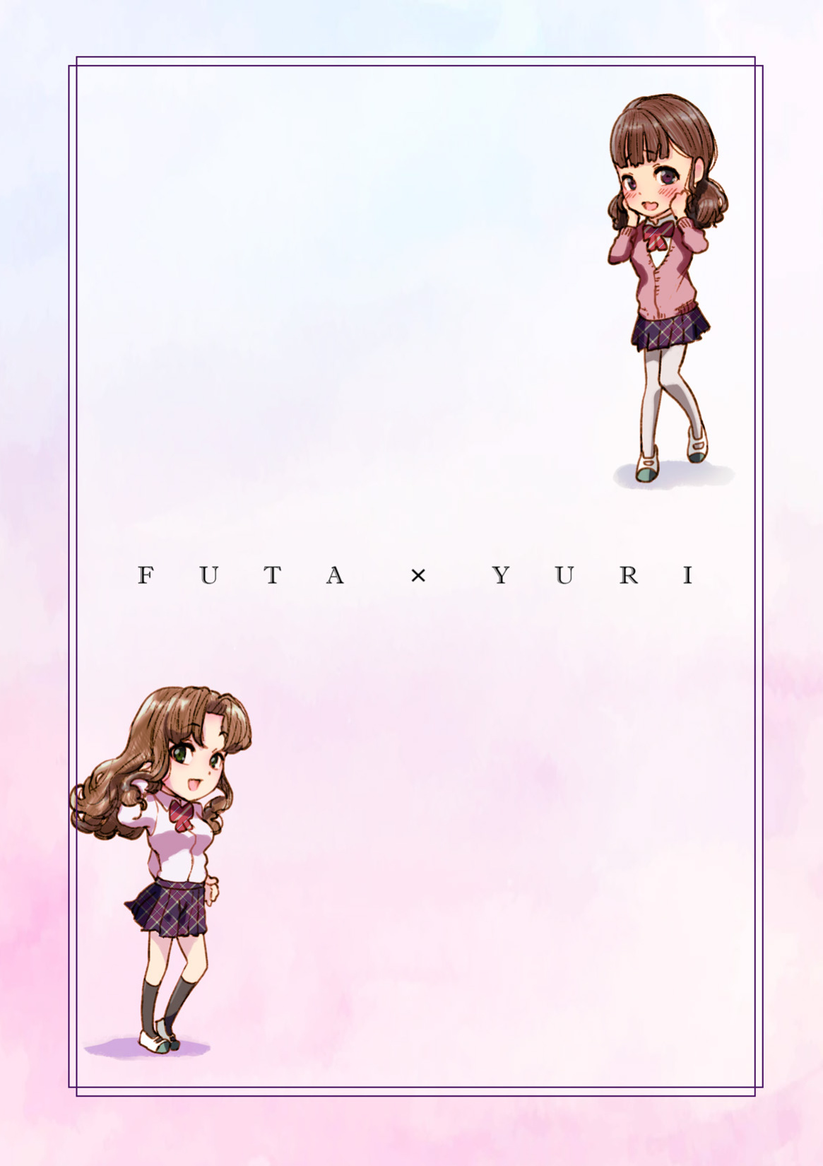 [An-chan Kaichou Potsuri Club (An-chan Kaichou)] Futa x Yuri ～While The Curtains Whisper～