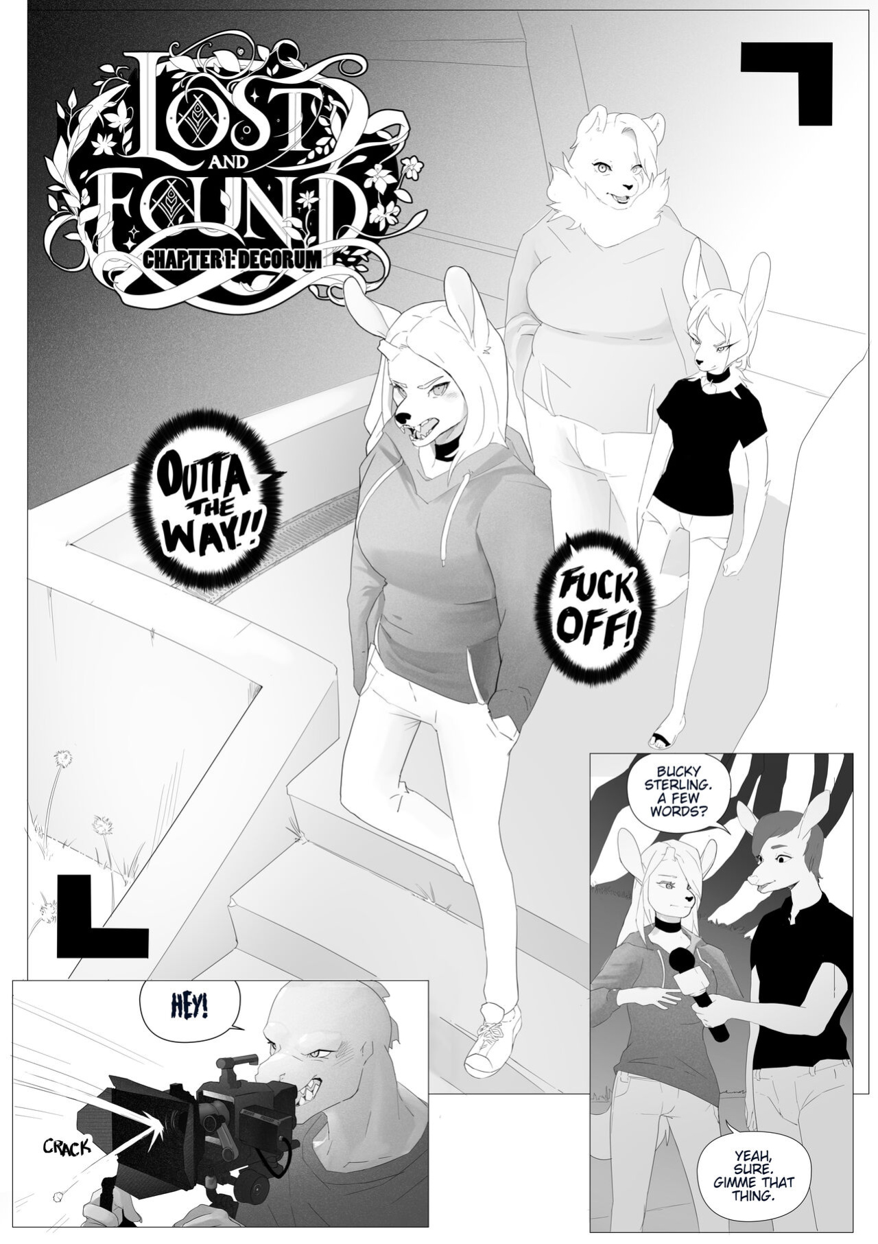 [CoraBlue] Lost and Found Club: Chapter 1
