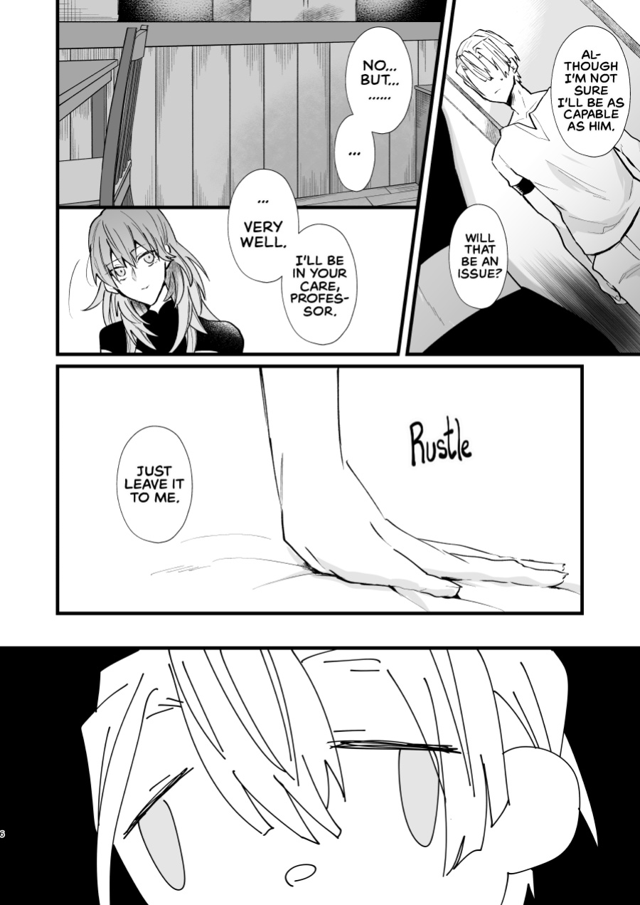 [Inugoya ni Boku (Jinta)] Nenai Ko Dare da | Who is the Restless Child? (Fire Emblem: Three Houses) [The Crimson Star]