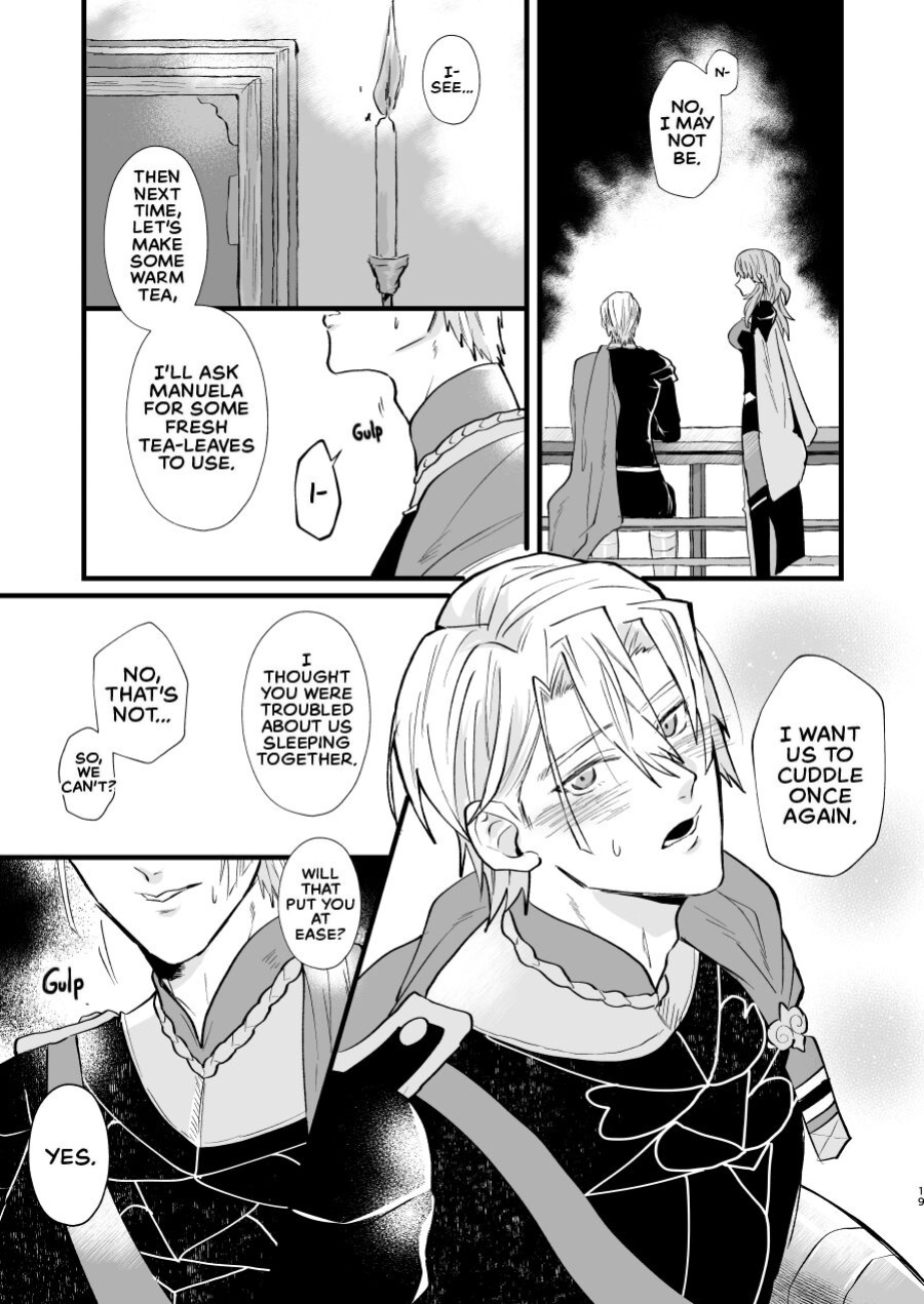 [Inugoya ni Boku (Jinta)] Nenai Ko Dare da | Who is the Restless Child? (Fire Emblem: Three Houses) [The Crimson Star]