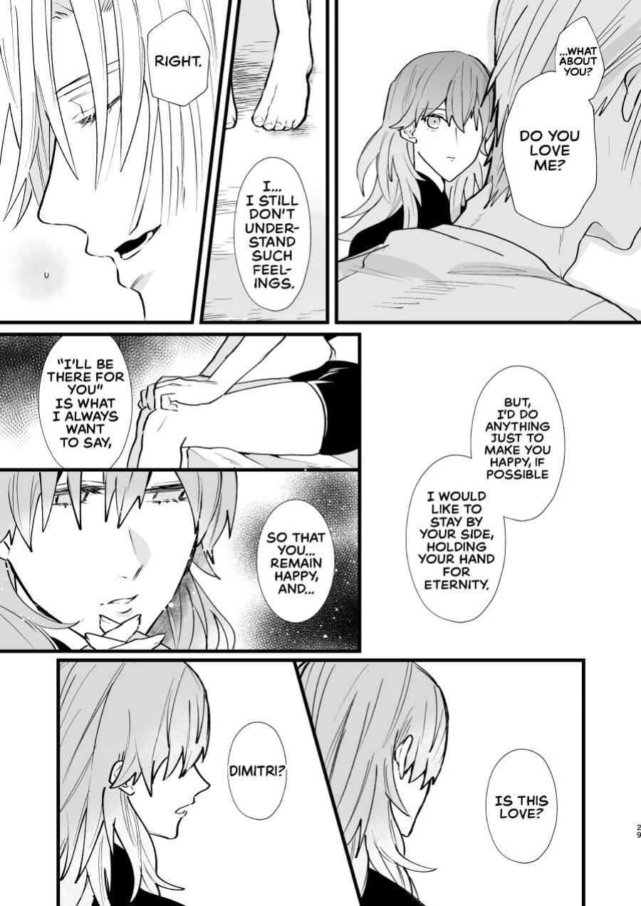 [Inugoya ni Boku (Jinta)] Nenai Ko Dare da | Who is the Restless Child? (Fire Emblem: Three Houses) [The Crimson Star]