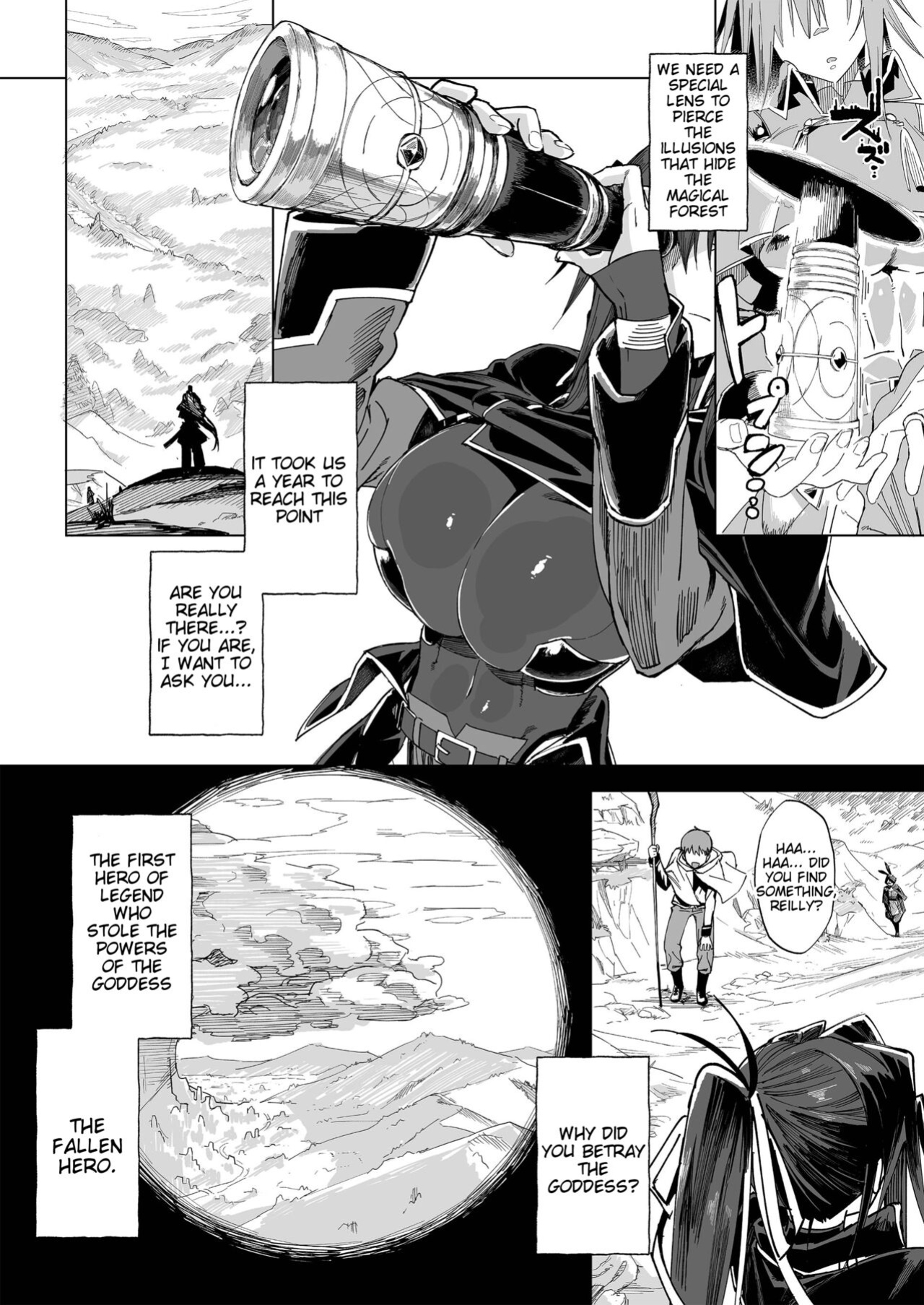 [Gatakomanchi (Komagata)] Isekai Mesu Yuusha [Tigoris Translates]