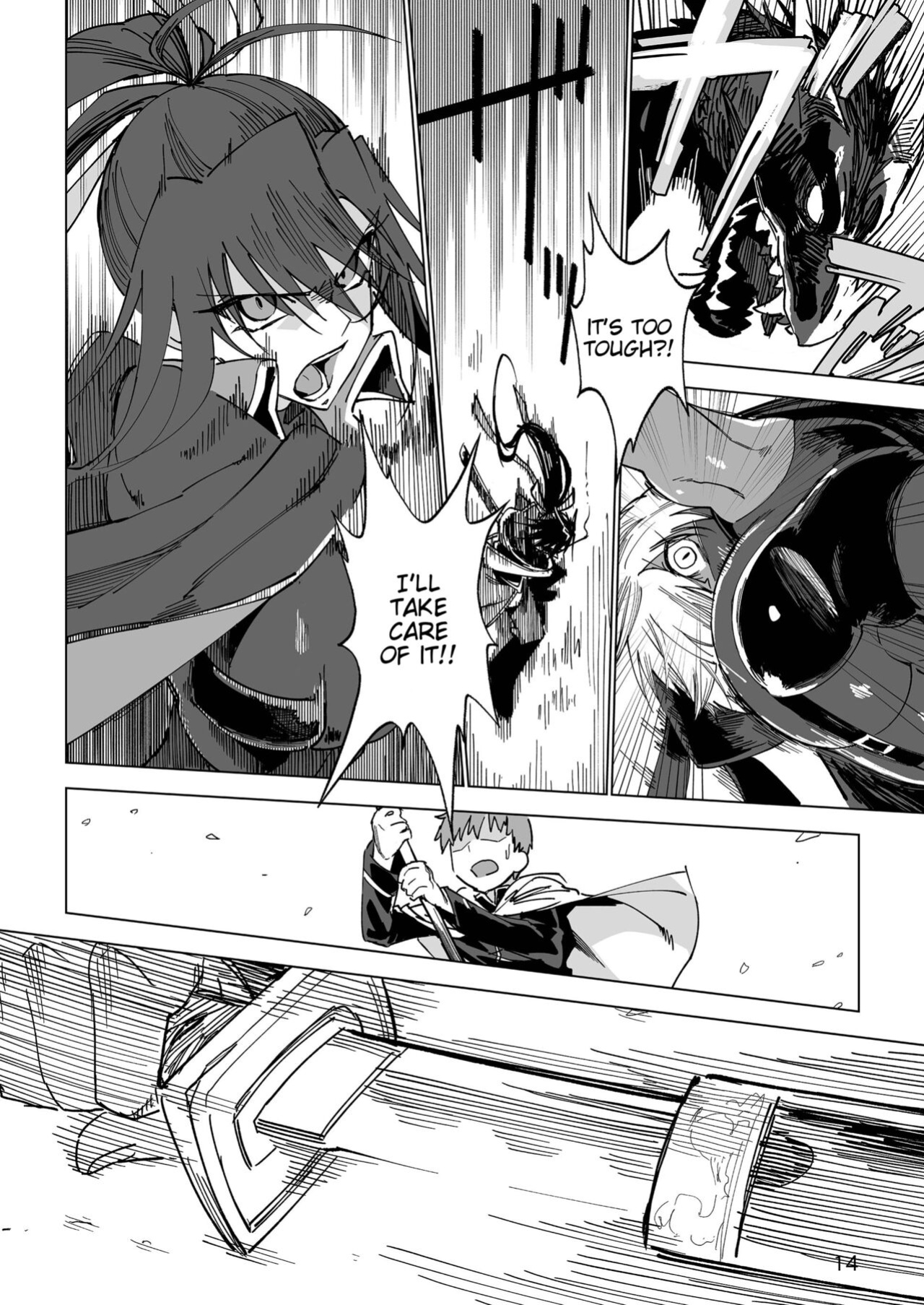 [Gatakomanchi (Komagata)] Isekai Mesu Yuusha [Tigoris Translates]