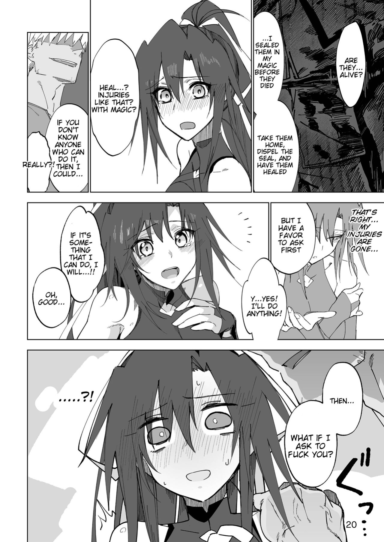 [Gatakomanchi (Komagata)] Isekai Mesu Yuusha [Tigoris Translates]