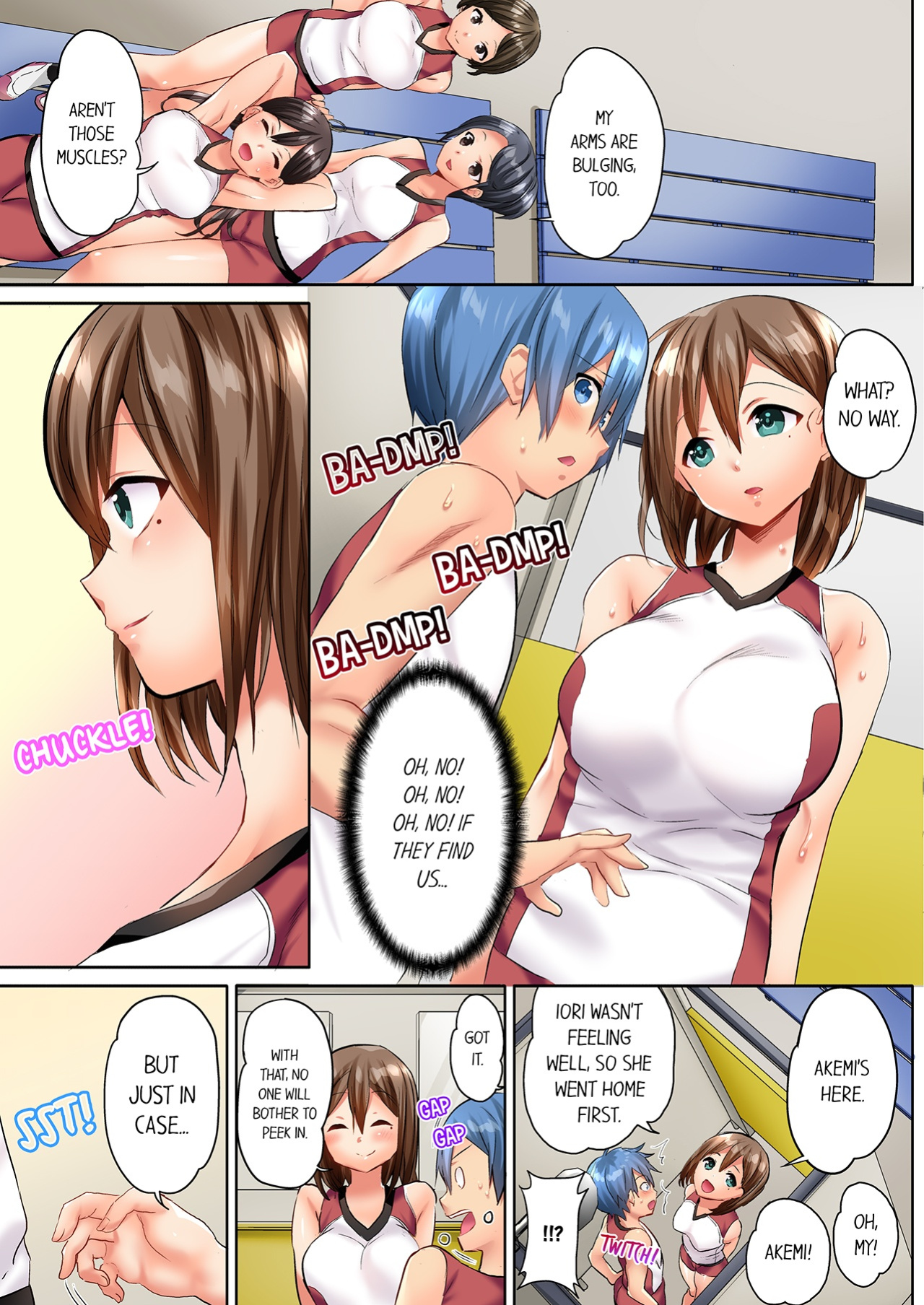 [Kazutaro] Hitozuma Volley-bu no Asedaku SEX ~Shower Abinagara Micchaku Shichau? 1-2 | Married Women's Volleyball Club Sweaty Sex - We're Being Glued Together While Taking A Shower? 1-2