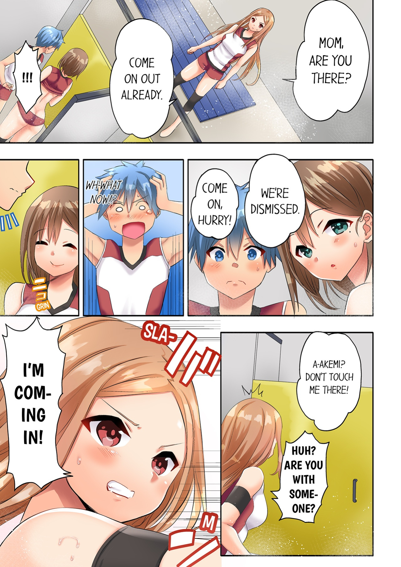 [Kazutaro] Hitozuma Volley-bu no Asedaku SEX ~Shower Abinagara Micchaku Shichau? 1-2 | Married Women's Volleyball Club Sweaty Sex - We're Being Glued Together While Taking A Shower? 1-2