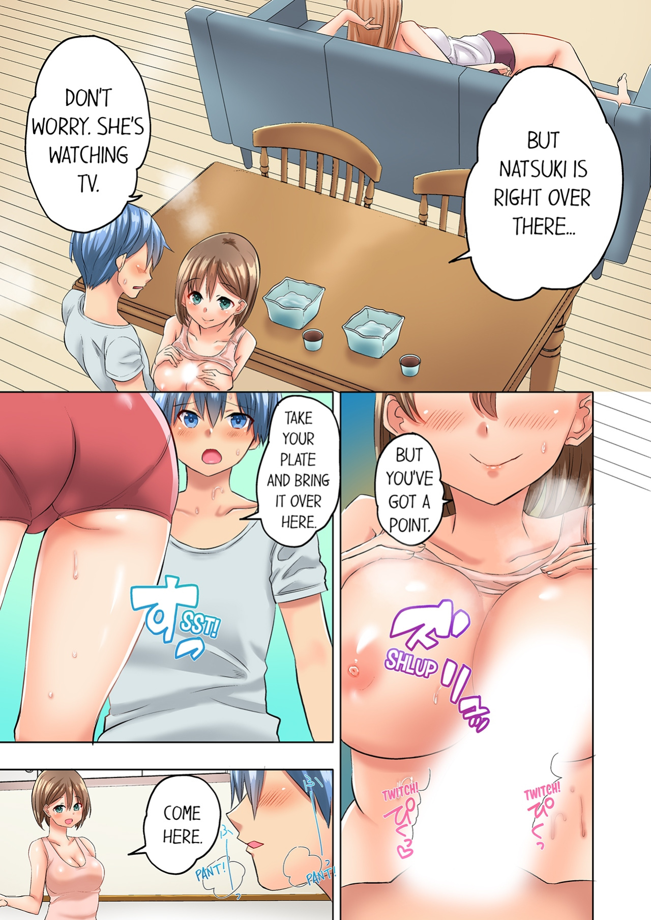 [Kazutaro] Hitozuma Volley-bu no Asedaku SEX ~Shower Abinagara Micchaku Shichau? 1-2 | Married Women's Volleyball Club Sweaty Sex - We're Being Glued Together While Taking A Shower? 1-2
