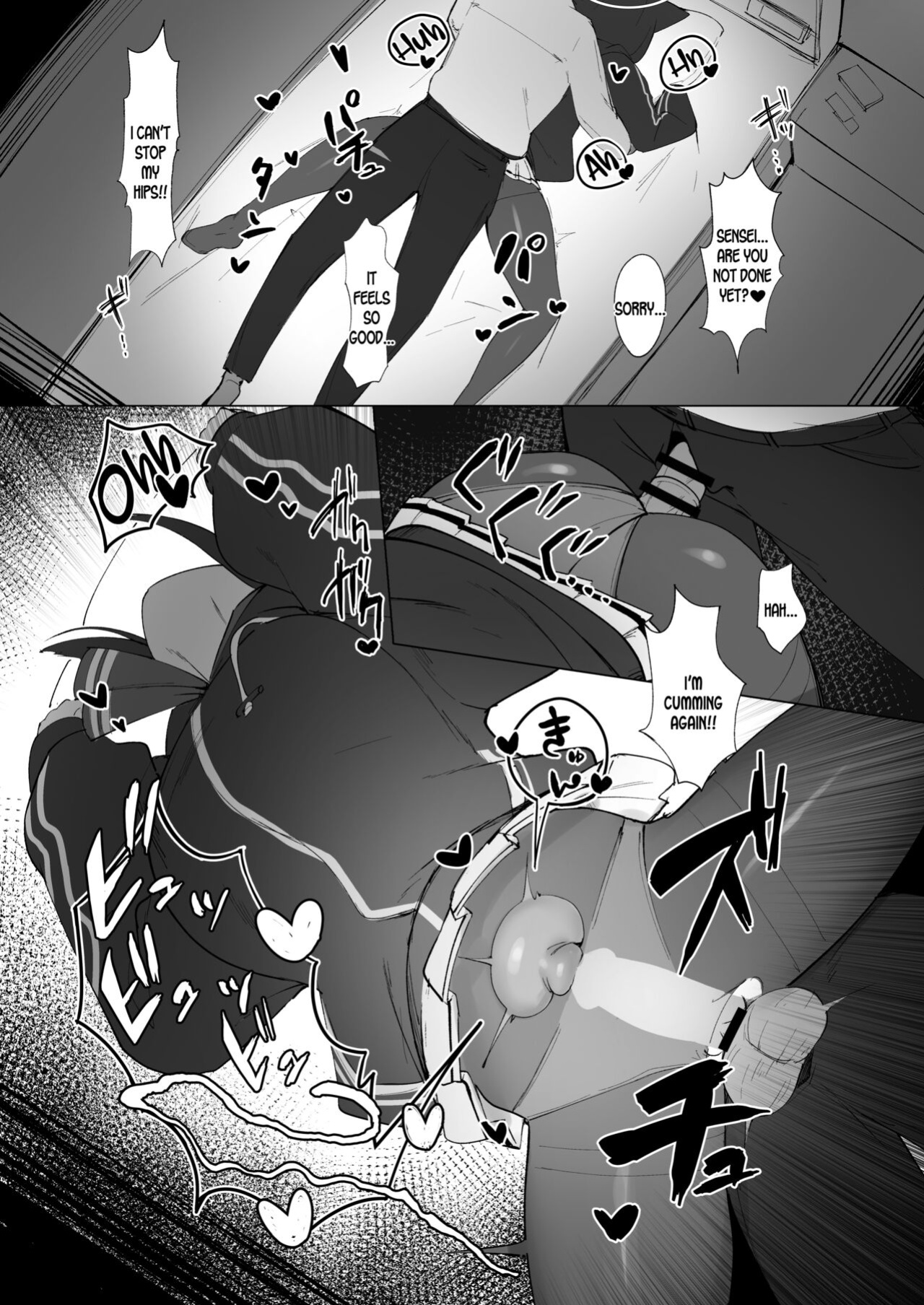 [Mannen Junyuuki] KAZUSAddiction II -Kyouyama Chuudoku- II (Blue Archive) [SDTLs]