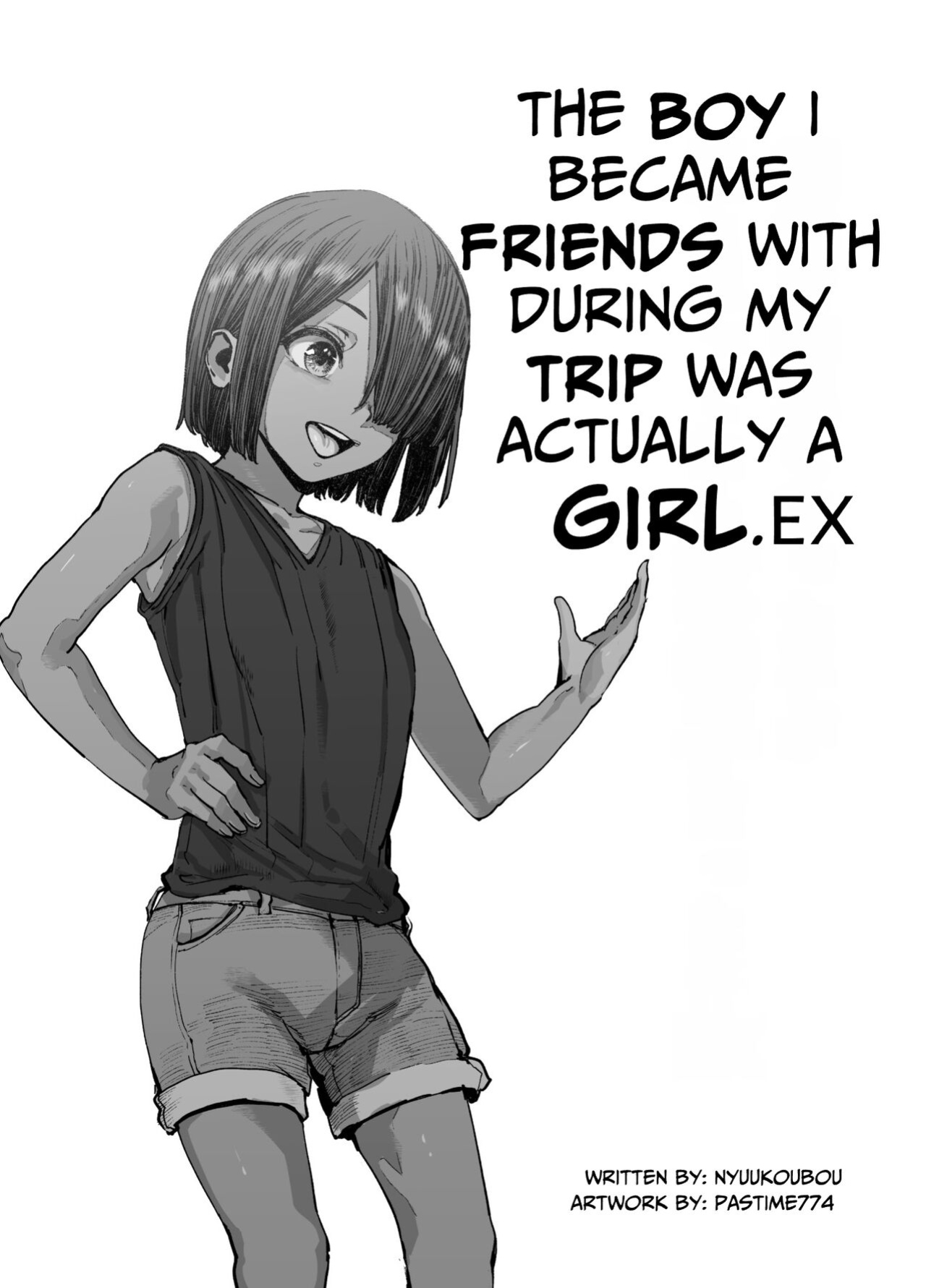 [Nyuu Koubou (pastime774)] Tabisaki de Nakayoku natta Ko ga Otoko to Omottetara Onnanoko datta Ken!! EX | At Your Vacation Destination, You Thought You'd Befriended A Guy, But She Was Actually A Girl!! EX [sugarice]
