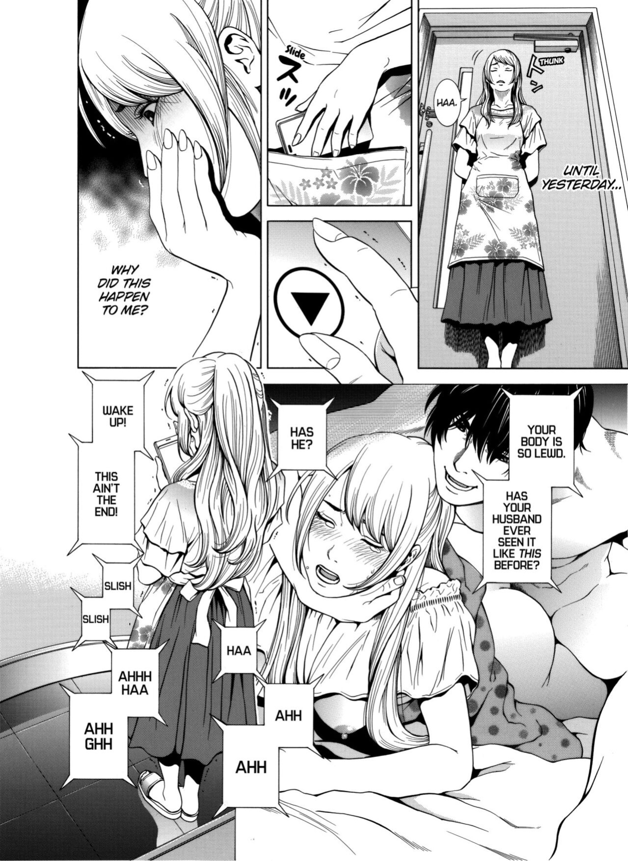 [Yuuki Ryo] Netorareru.~ Tsuma ga Ochi Yuku Hen'ai Kairaku no Hate ni...1-2 | NETORARERU, A Wife's Descent Into Sinful Pleasures 1-2