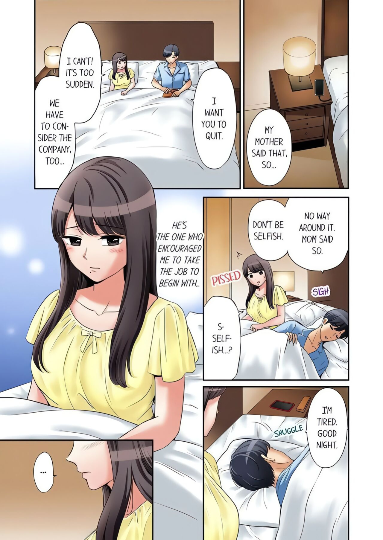 [Nanashiki Fuka] "Ato 3-kai wa Ikeru yo ne?" Otto no Kitaku Mae, Zetsurin Gitei ni Nando mo Hametaosareru Tsuma (1-109)