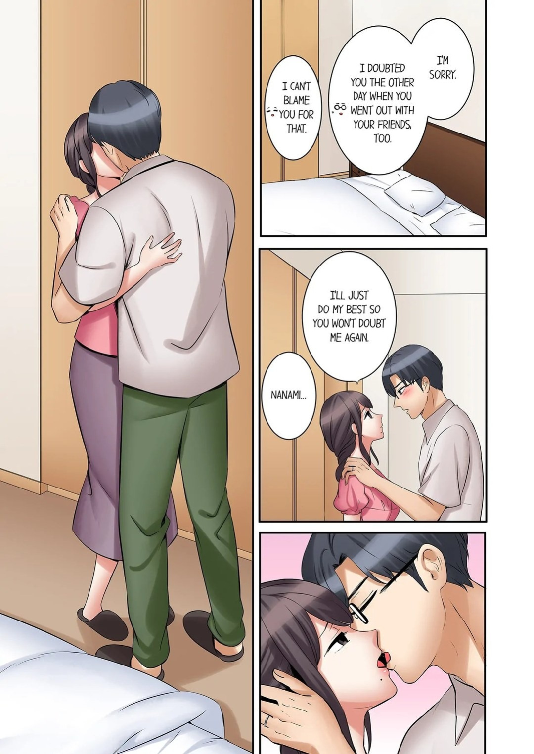 [Nanashiki Fuka] "Ato 3-kai wa Ikeru yo ne?" Otto no Kitaku Mae, Zetsurin Gitei ni Nando mo Hametaosareru Tsuma (1-109)