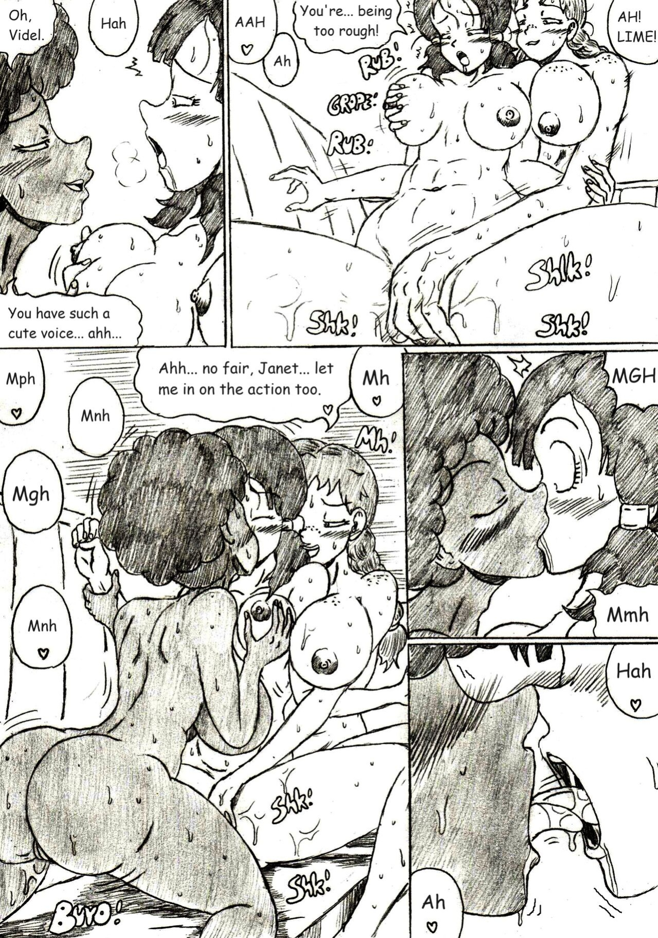 Beach Harem King - Gohan X Harem