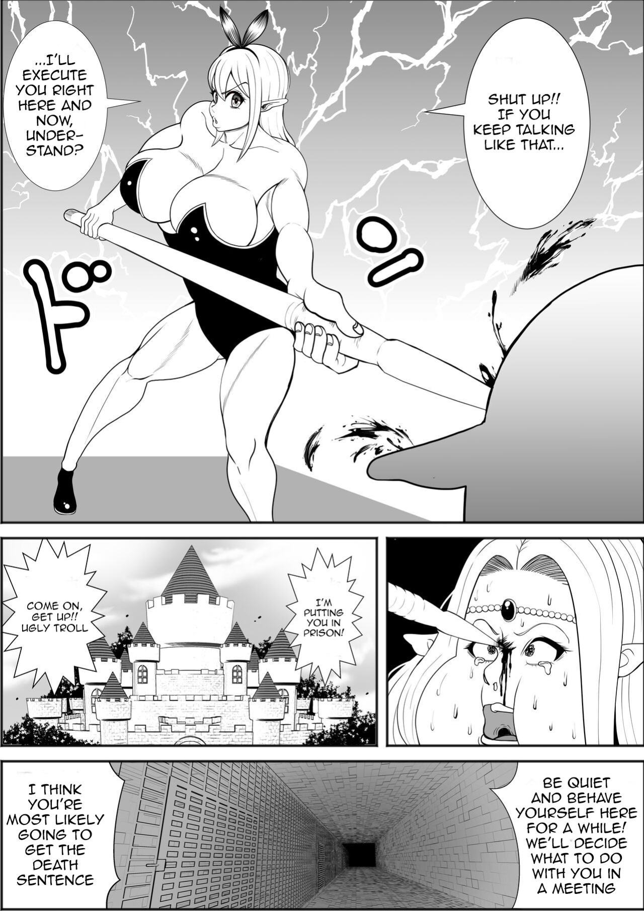 [Nekorondoru (Tokei)] Elf Queen Turned Obese