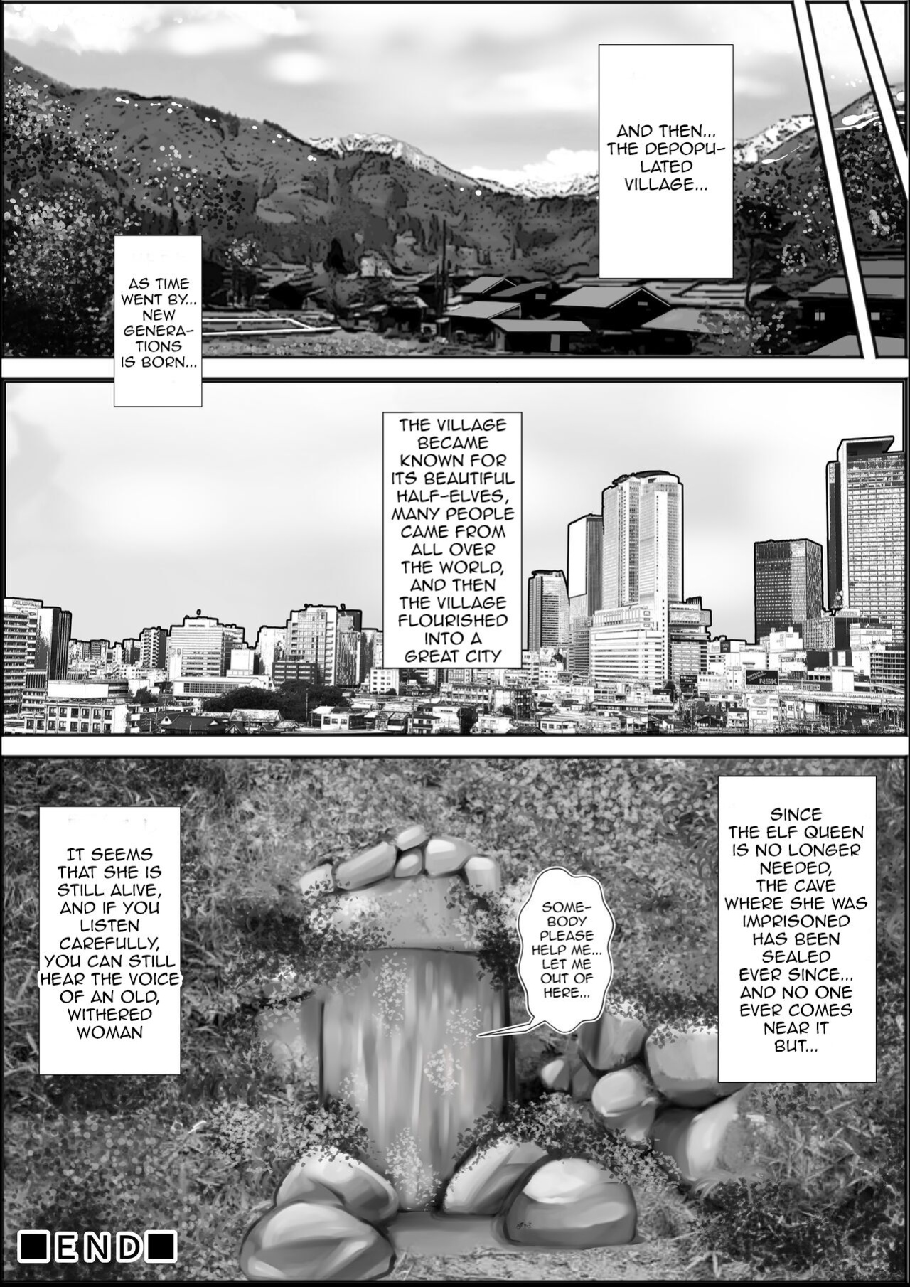 [Nekorondoru (Tokei)] Elf Queen Turned Obese