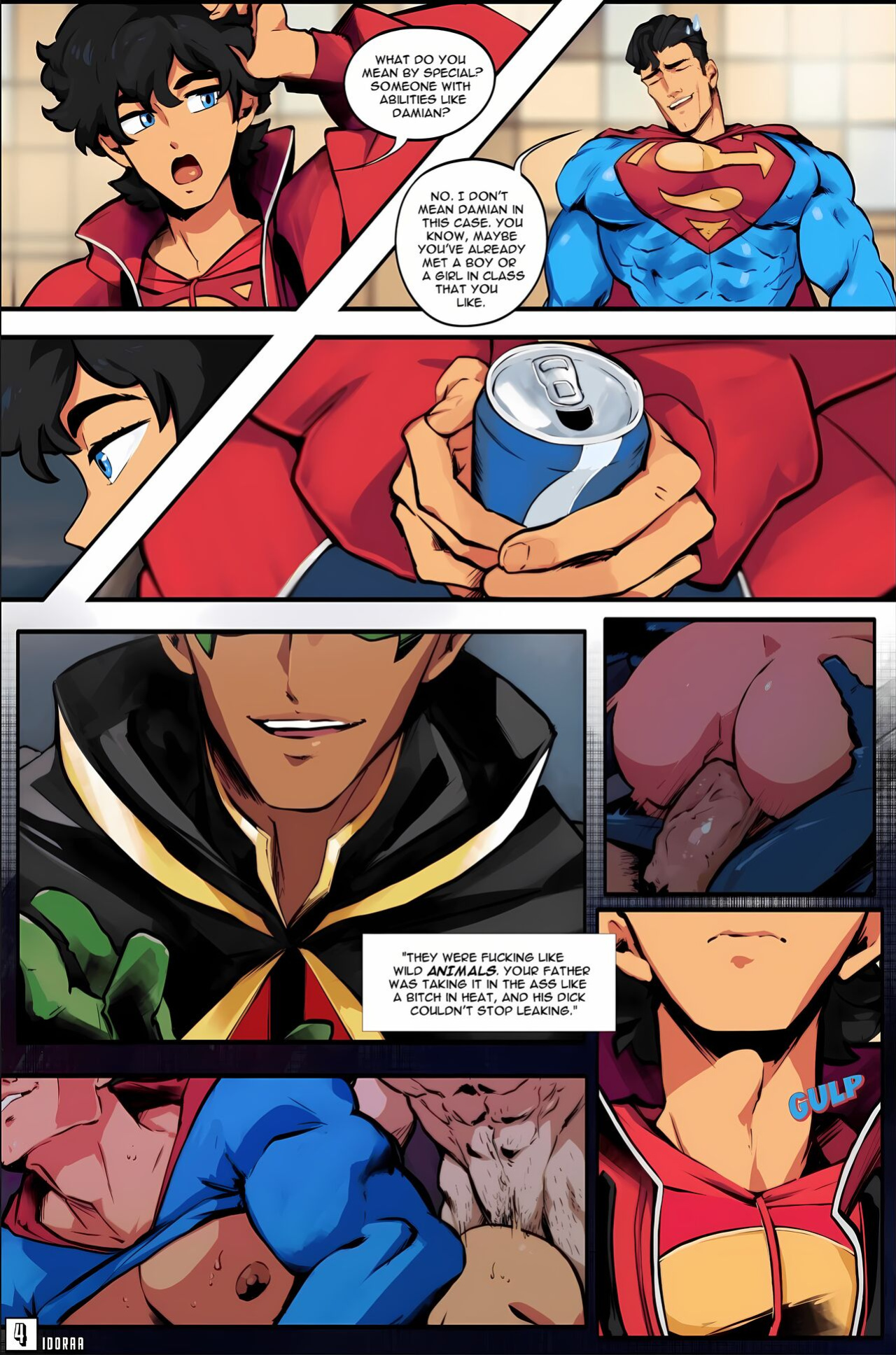 {Idoraa/Lilprincyvi} SUPERBOY Comic