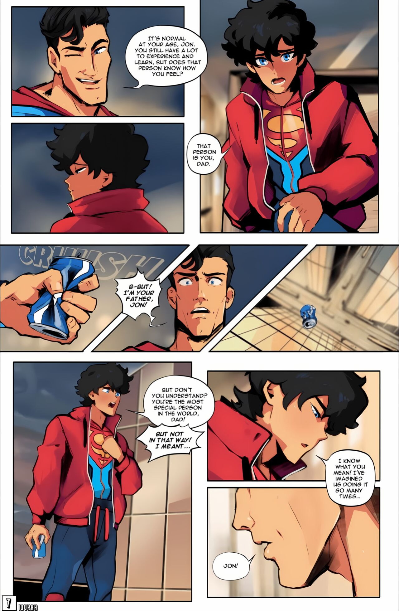 {Idoraa/Lilprincyvi} SUPERBOY Comic