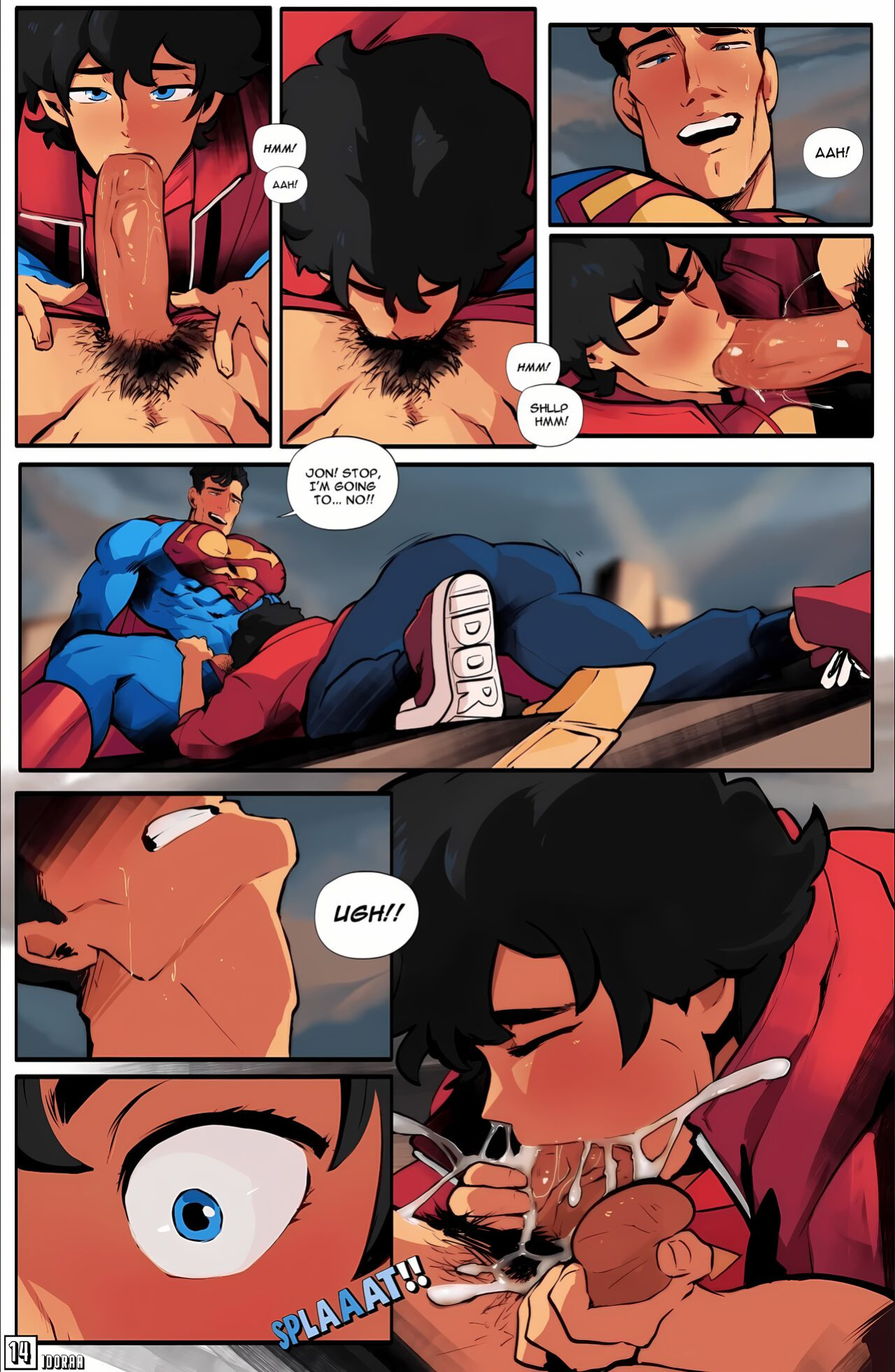 {Idoraa/Lilprincyvi} SUPERBOY Comic