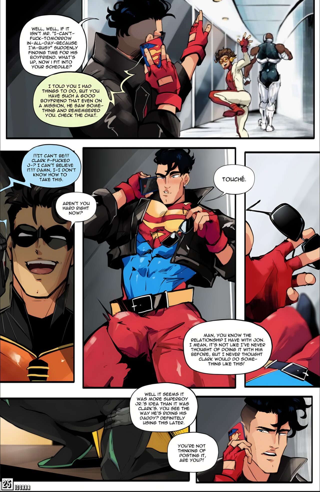 {Idoraa/Lilprincyvi} SUPERBOY Comic