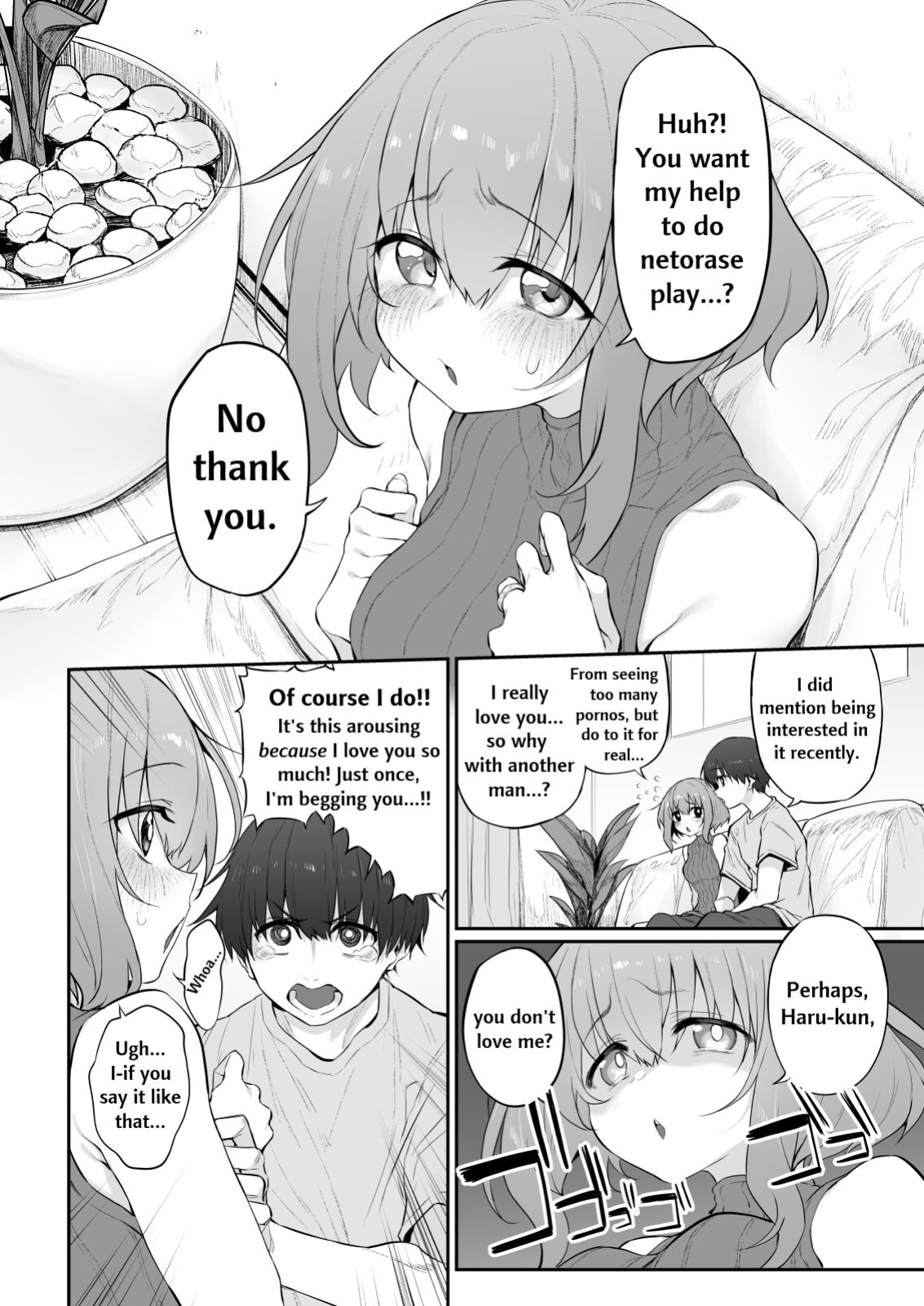 [Marked-two (Suga Hideo)] Netorase Tsuma | Netorase Wife [Nonki]