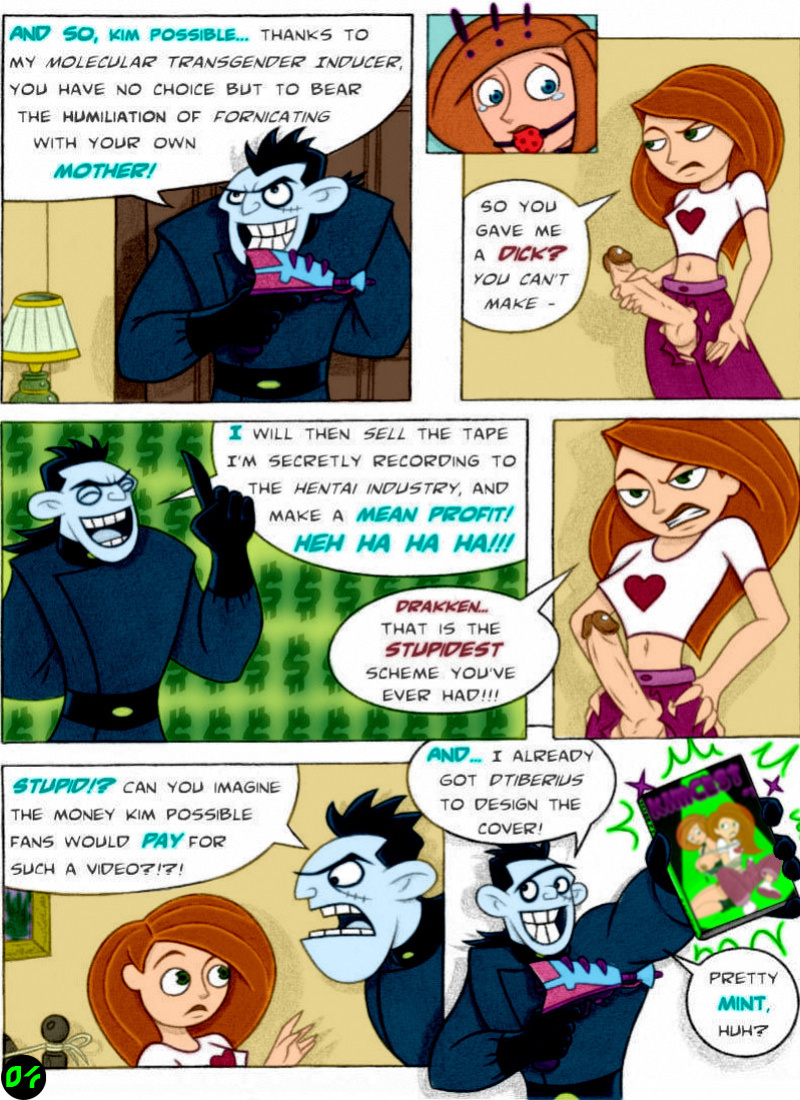 [Dtiberius] Kimcest (Kim Possible) [Colored]