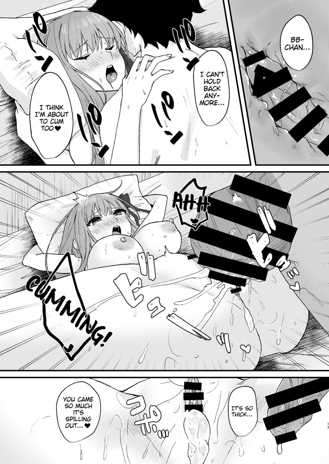 [Torihamu Holic (Yamamura Umi)] BB-chan to Icha Love | Lovet-Dovey with BB-Chan (Fate/Grand Order) [Treize Scans]