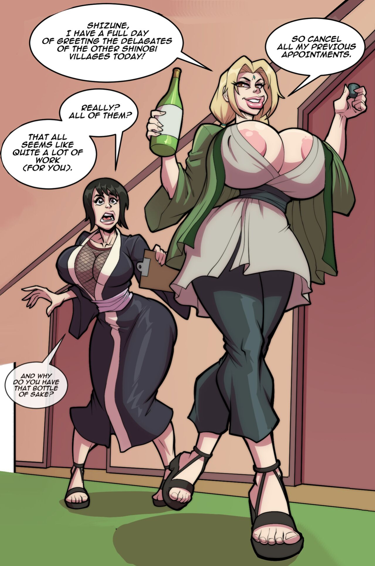[Fontez] Tsunade Negotiation Tactics (Naruto)