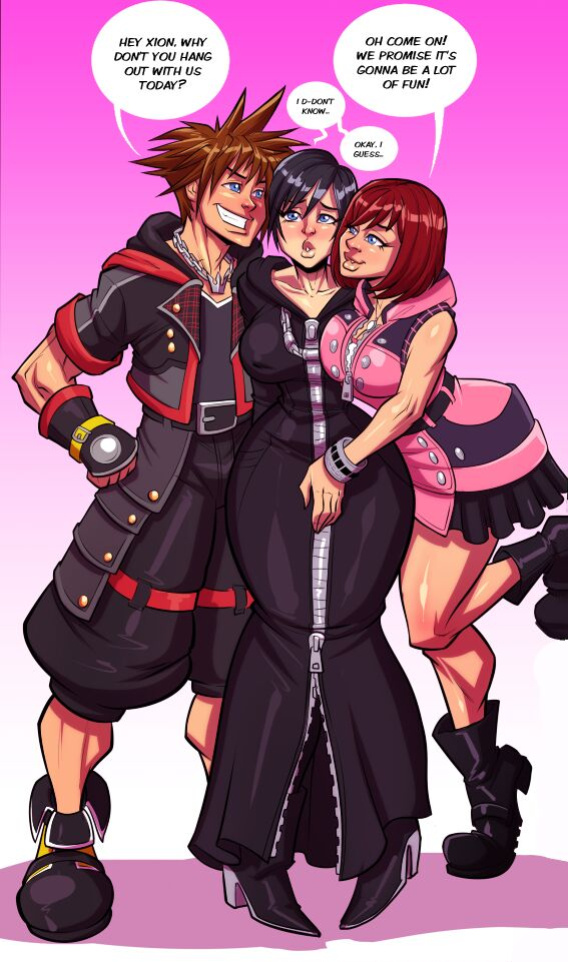[Fontez] Threesome (Kingdom Hearts)