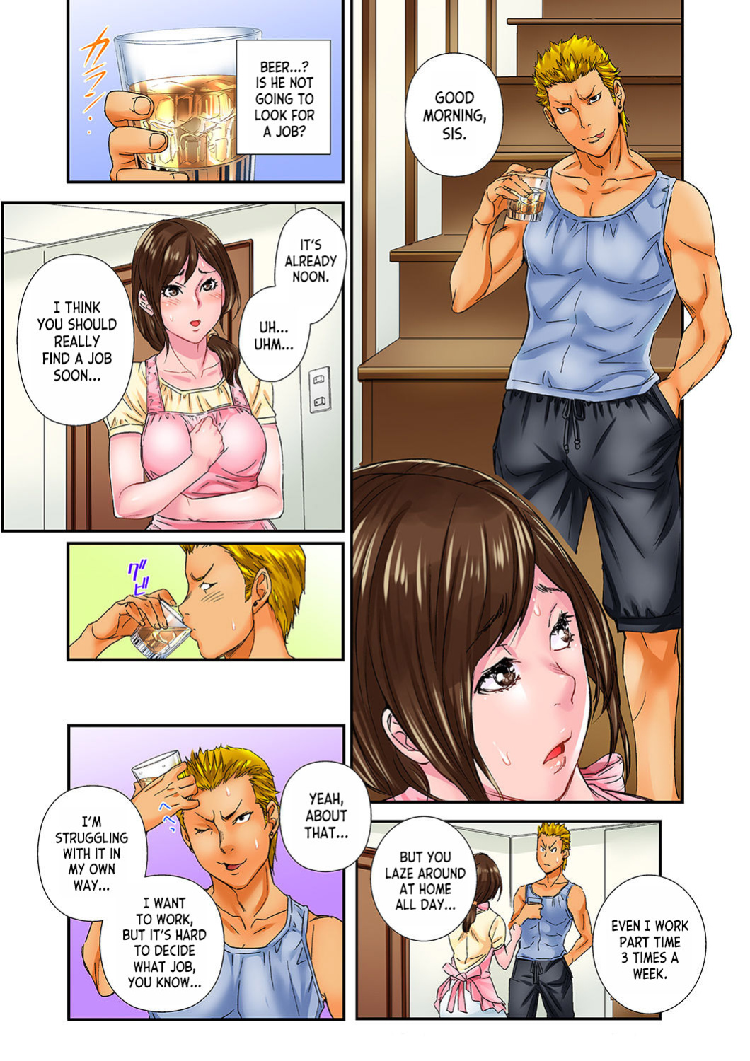[Sisei Tokei] Watashi, Gitei no Are de… Kanji teru!~ Aniki yori Dekakute Iidaro 1-3 | I'm Feeling... My Brother-in-Law's Cock! 〜I'm Bigger Than My Brother's, Aren't I? ch.1-3 [desudesu]