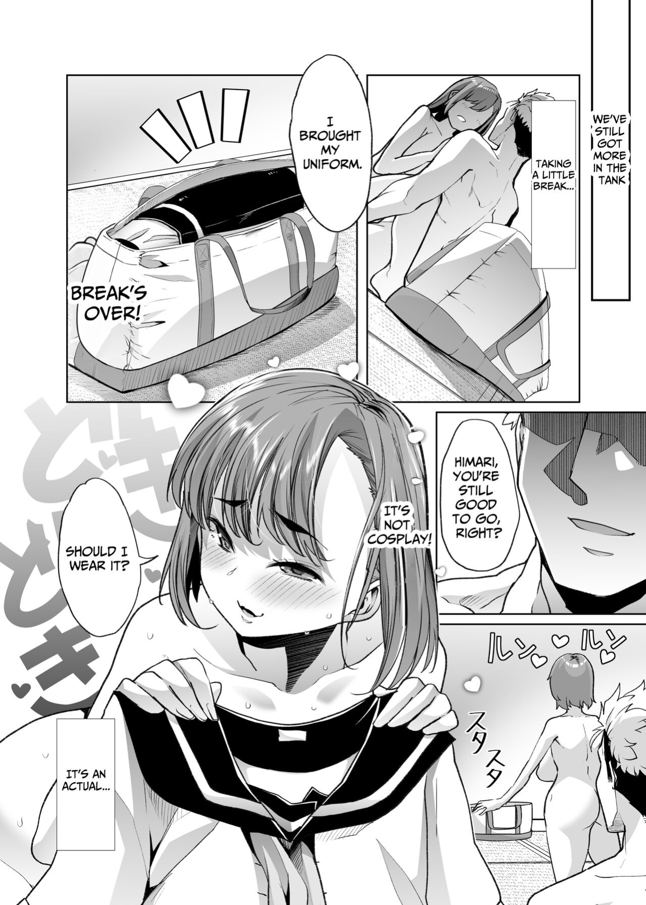 [Shiroganean (Mitsuhime Moka)] Tada Hitasura. ~Shinkon Nouka no Orenchi ni Shokugyou Taiken ni Kita JK ga Mechakucha Ero katta Sei de~ | Single-Minded Devotion. ~The Girl Who Came To My Farmhouse For Work Experience Was Just Too Hot!~ [Raynne]