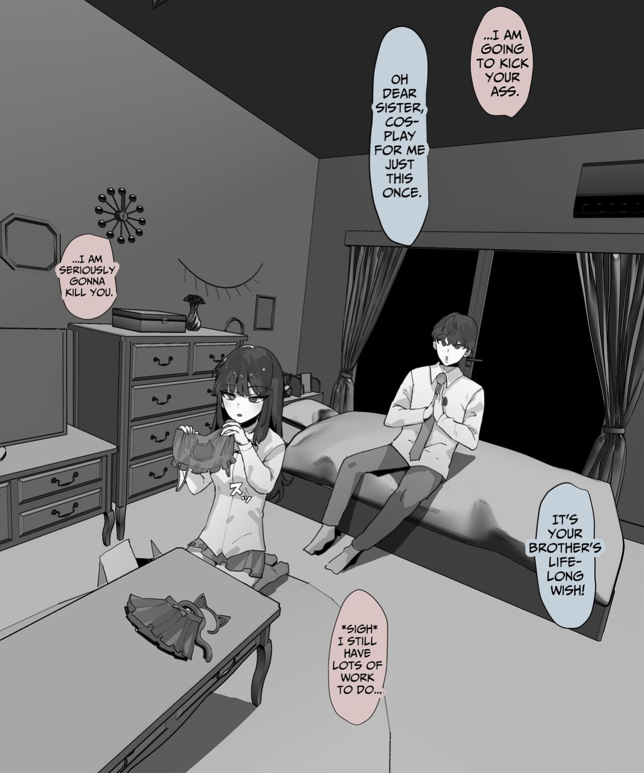 [K8ON] Naka no Warui Imouto to Nichijou - Imouto no Cosplay | Daily Life With My Sister Who I Don't Get Along With - Cosplay [ForeignOkka]