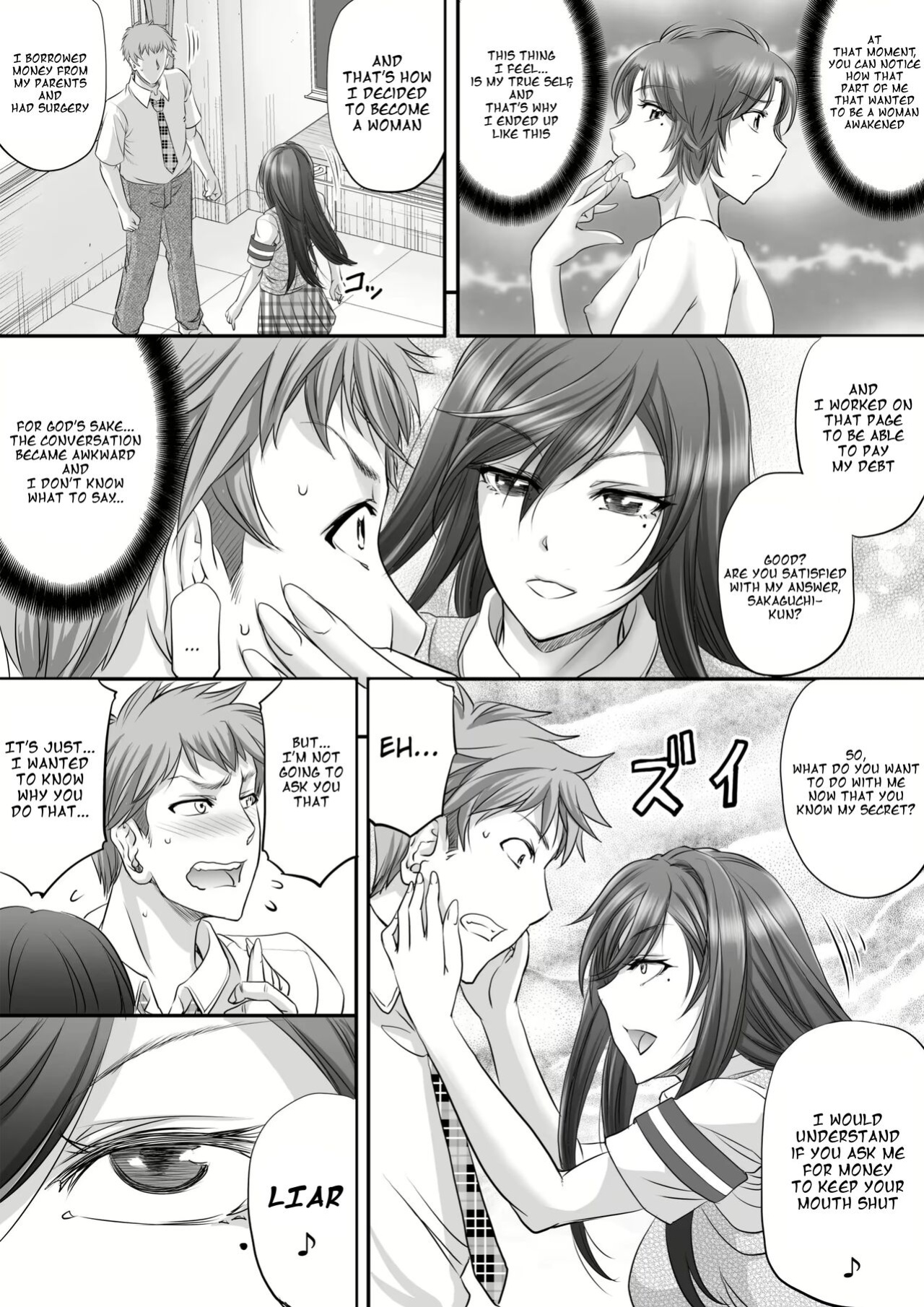 [Monji Koubou (Kikuichi Monji)] Papakatsu Shemale Ga Kanojo Ni Naru Made