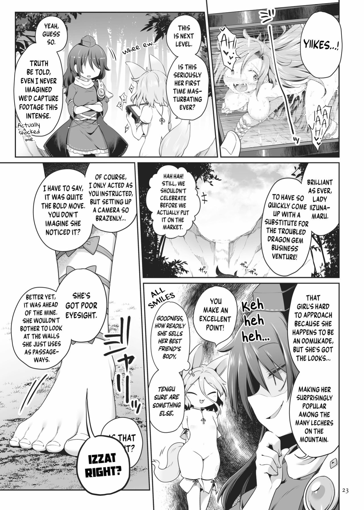 (Shuuki Reitaisai 8) [Unmei no Ikasumi (Harusame)] Hitori Ona Mukade | Solo Schlicking Centipede (Touhou Project) [BoundaryTL]