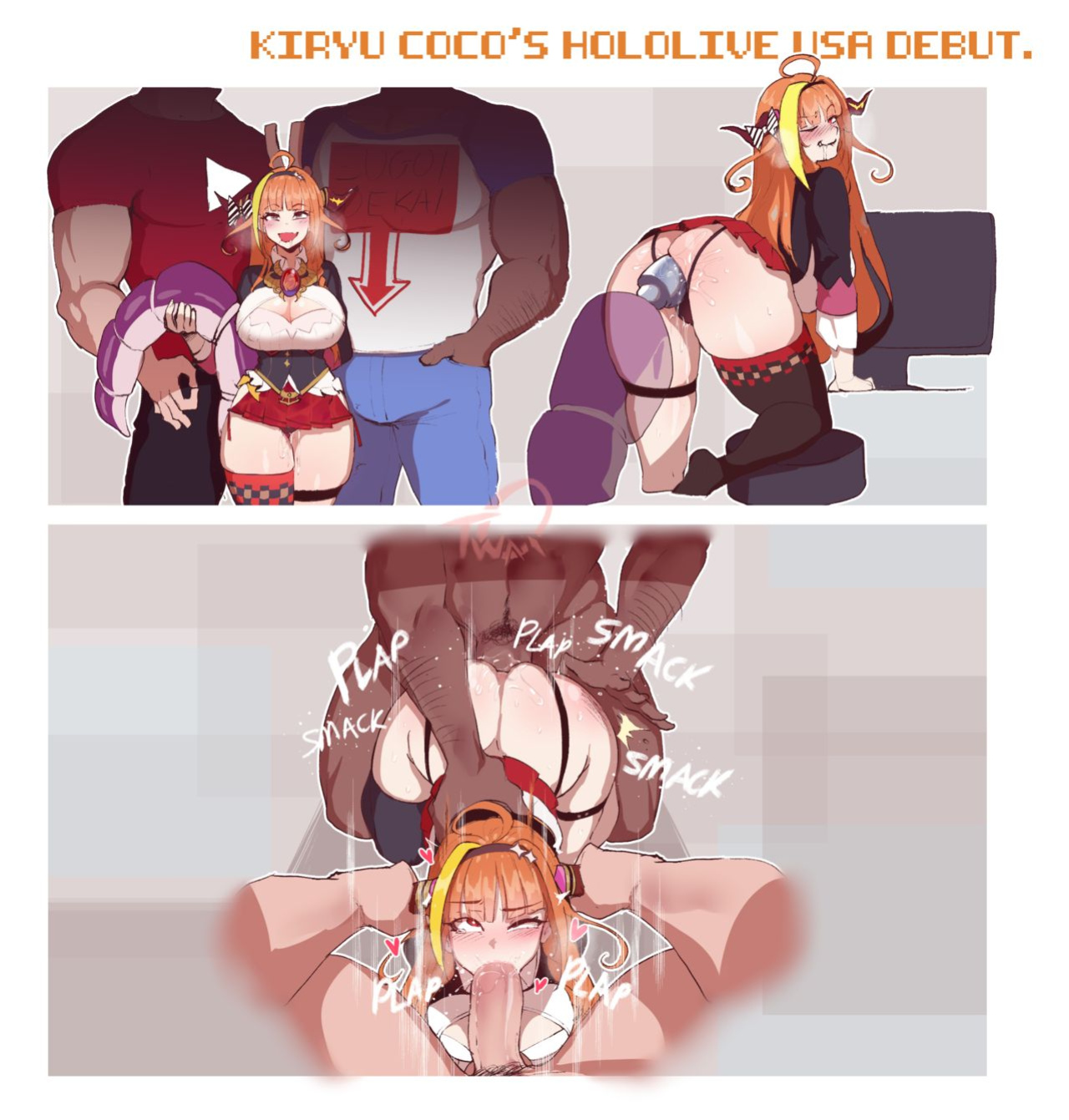 [Thiccwithaq] Kiryu Coco's Hololive USA Debut (Hololive)