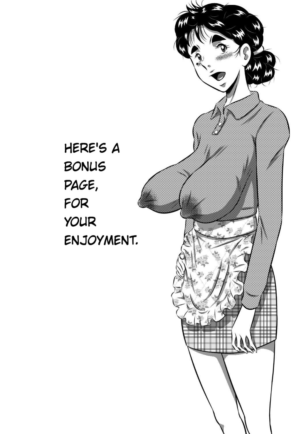 [Milkdou Shoukai (Milk Koubou)] Itoshii Musuko ni Segamarete... Bakunyuu Inbo... Yoshie | My Beloved Son Begged Me
