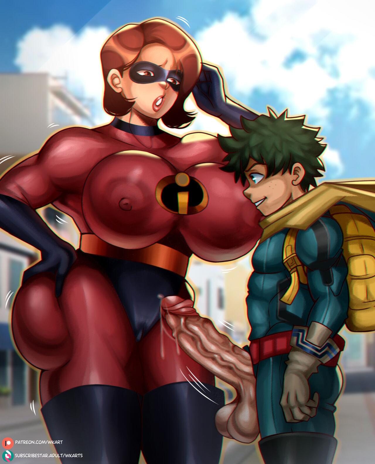 [Wkart] Deku and Elastigirl (My Hero Academia - The Incredibles)