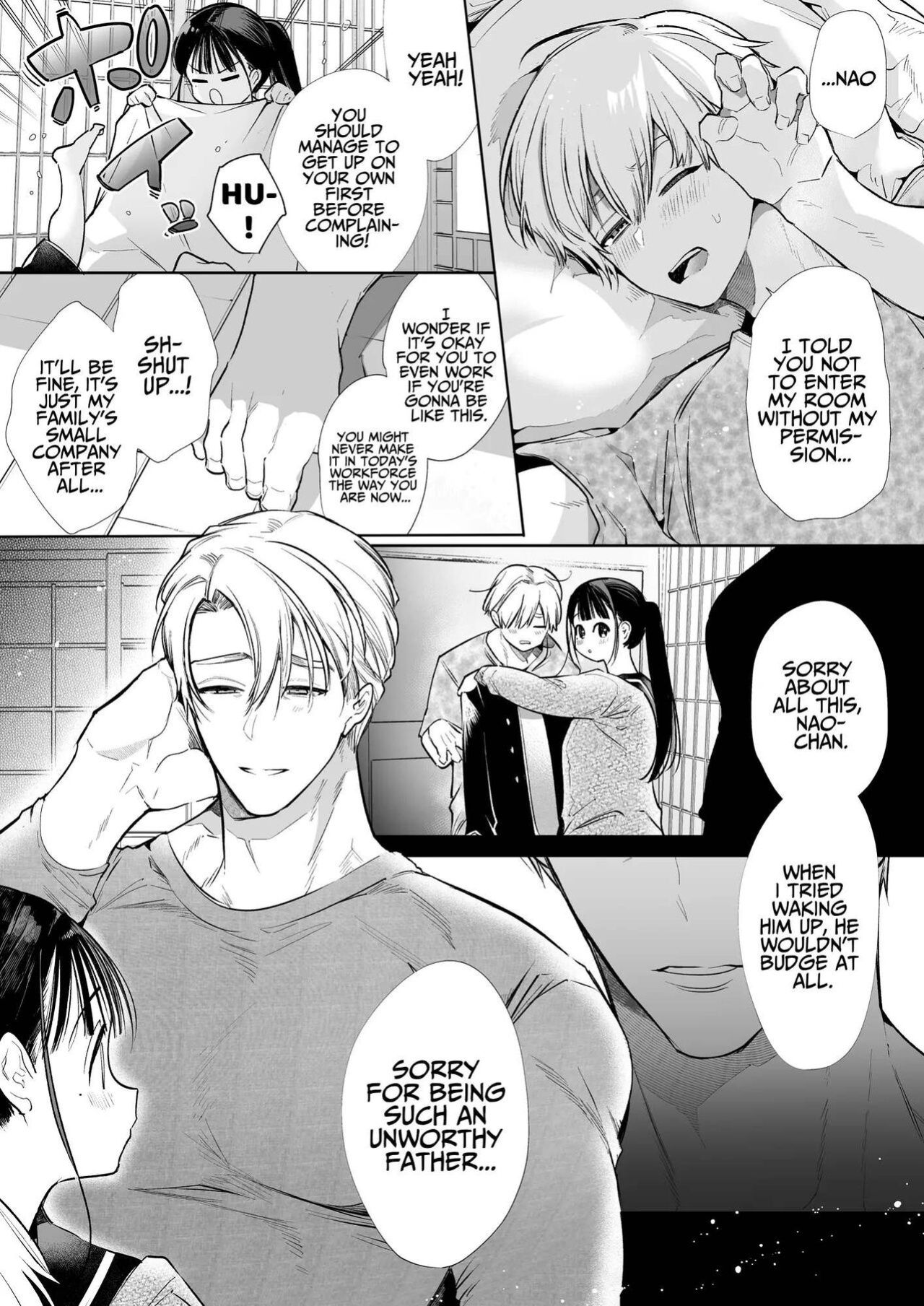 [Yatomomin (Yamamoto Tomomitsu)] Nao-chan NTR ~Suki ni Natta Hito wa, Osananajimi no Otou-san Deshita.~ | Nao-chan NTR - The Person I Fell in Love with was my Childhood friend's Father. ~