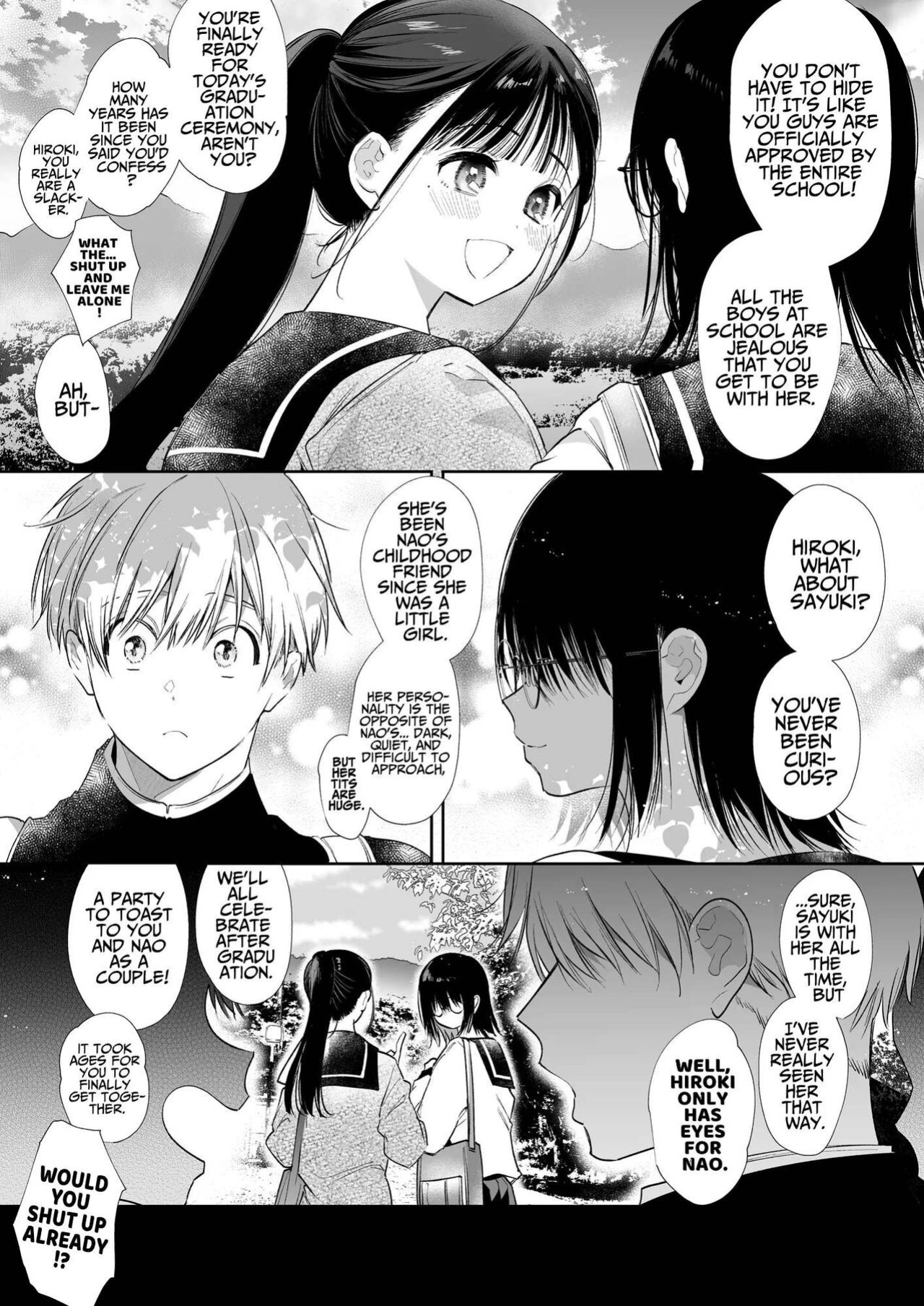 [Yatomomin (Yamamoto Tomomitsu)] Nao-chan NTR ~Suki ni Natta Hito wa, Osananajimi no Otou-san Deshita.~ | Nao-chan NTR - The Person I Fell in Love with was my Childhood friend's Father. ~