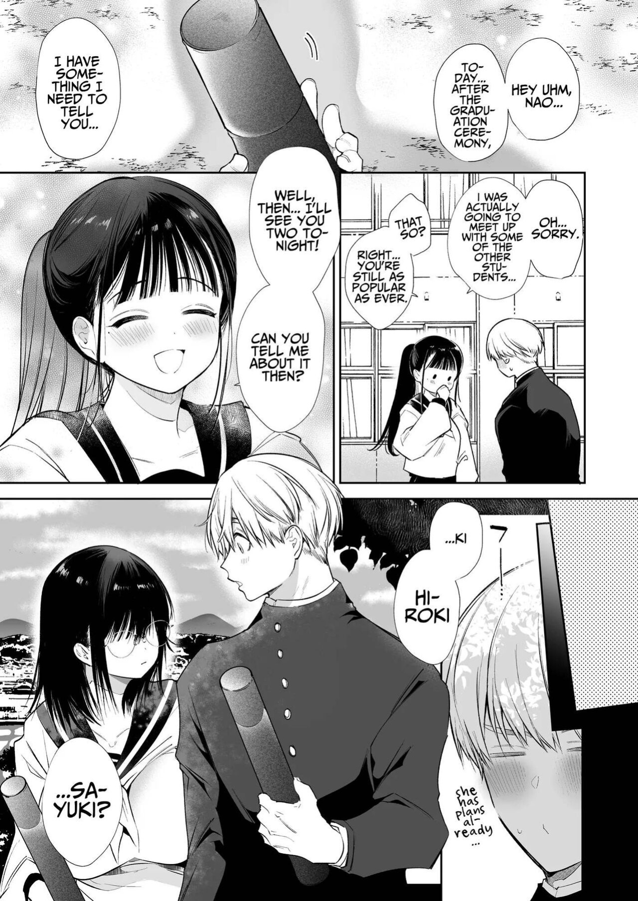 [Yatomomin (Yamamoto Tomomitsu)] Nao-chan NTR ~Suki ni Natta Hito wa, Osananajimi no Otou-san Deshita.~ | Nao-chan NTR - The Person I Fell in Love with was my Childhood friend's Father. ~