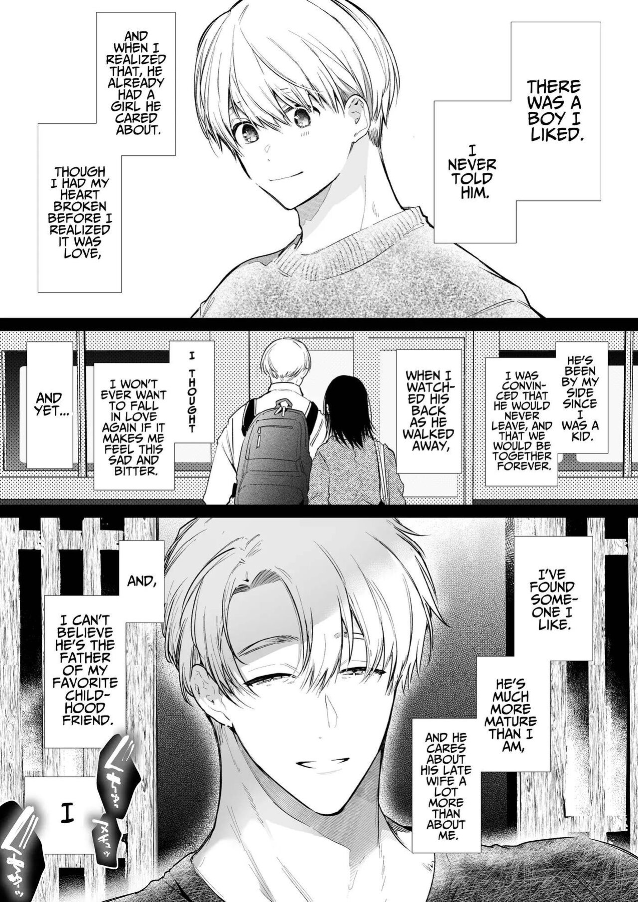 [Yatomomin (Yamamoto Tomomitsu)] Nao-chan NTR ~Suki ni Natta Hito wa, Osananajimi no Otou-san Deshita.~ | Nao-chan NTR - The Person I Fell in Love with was my Childhood friend's Father. ~