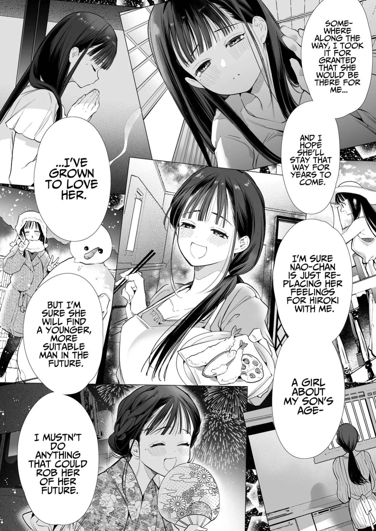 [Yatomomin (Yamamoto Tomomitsu)] Nao-chan NTR ~Suki ni Natta Hito wa, Osananajimi no Otou-san Deshita.~ | Nao-chan NTR - The Person I Fell in Love with was my Childhood friend's Father. ~