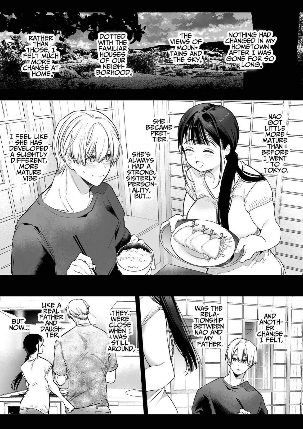 [Yatomomin (Yamamoto Tomomitsu)] Nao-chan NTR ~Suki ni Natta Hito wa, Osananajimi no Otou-san Deshita.~ | Nao-chan NTR - The Person I Fell in Love with was my Childhood friend's Father. ~