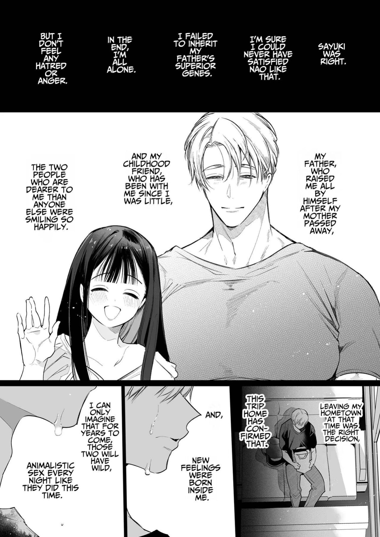 [Yatomomin (Yamamoto Tomomitsu)] Nao-chan NTR ~Suki ni Natta Hito wa, Osananajimi no Otou-san Deshita.~ | Nao-chan NTR - The Person I Fell in Love with was my Childhood friend's Father. ~