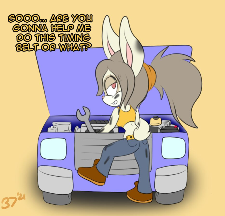 [Area37] Tomboy Cleans Up