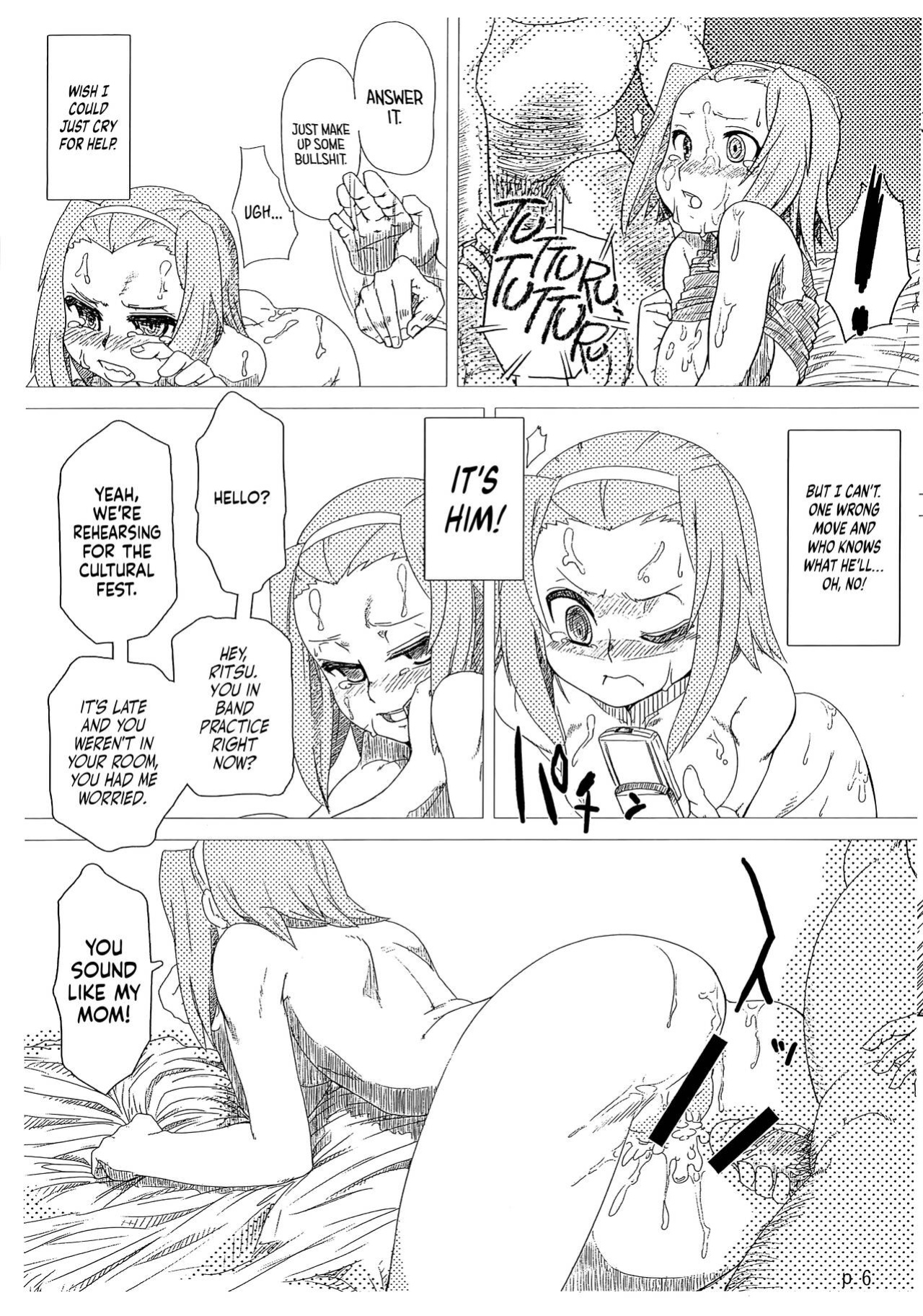 (COMIC1☆5) [Toutaku Tuyagadou (Toutaku)] R.O.T 3 Ricchan ga! Ore no shiranai aida ni! Tsurai! (NeToRare te.) | R.O.T Ricchan in Pain! Only I Didn’t Know She Was Taken by an Old Man (Cuckolded) (K-ON!) [head empty]