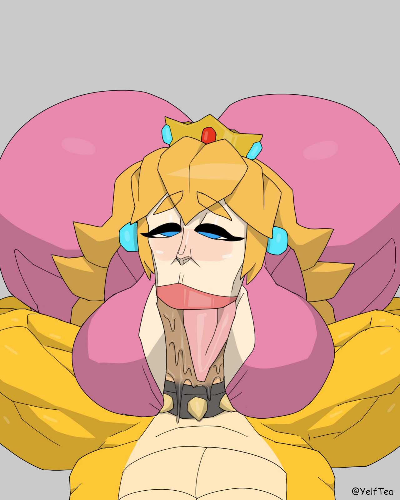 [YelfTea] Peach And Mario (Part 1) (Super Mario Brothers)